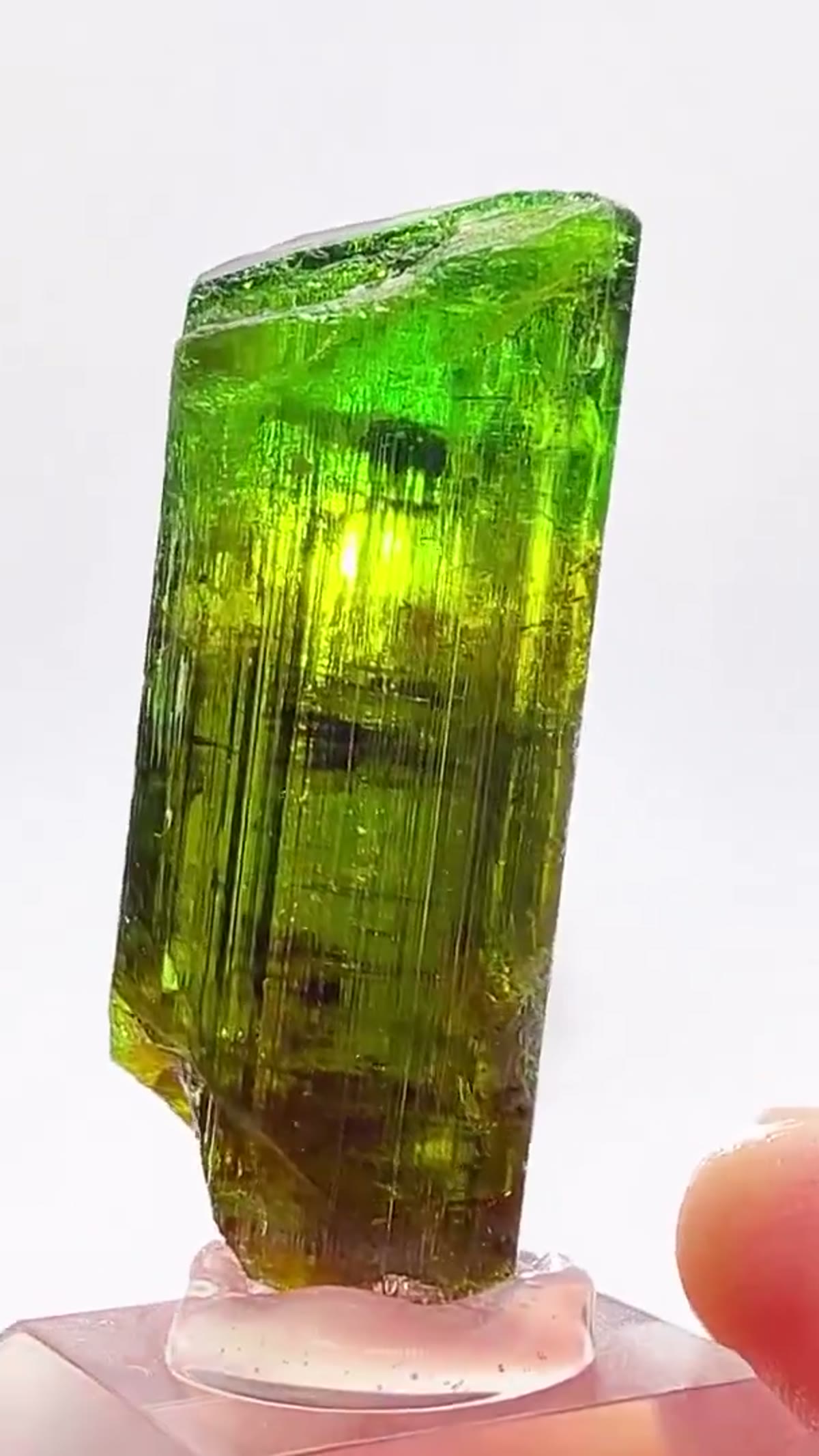 Elbaite Tourmaline Specimen from Tanzania, 10 g - view 2