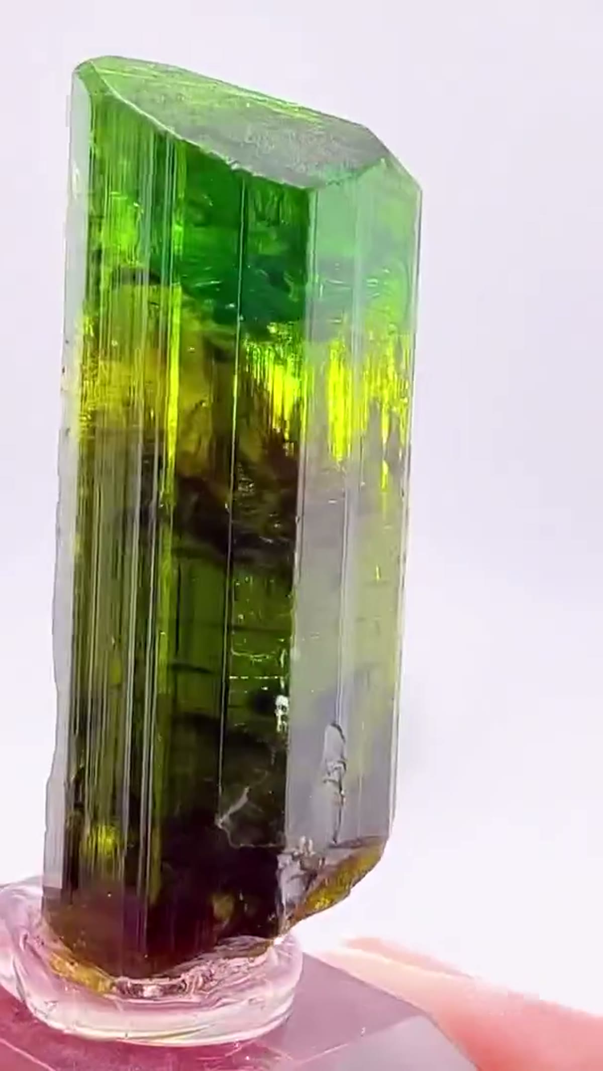 Elbaite Tourmaline Specimen from Tanzania, 10 g - view 3