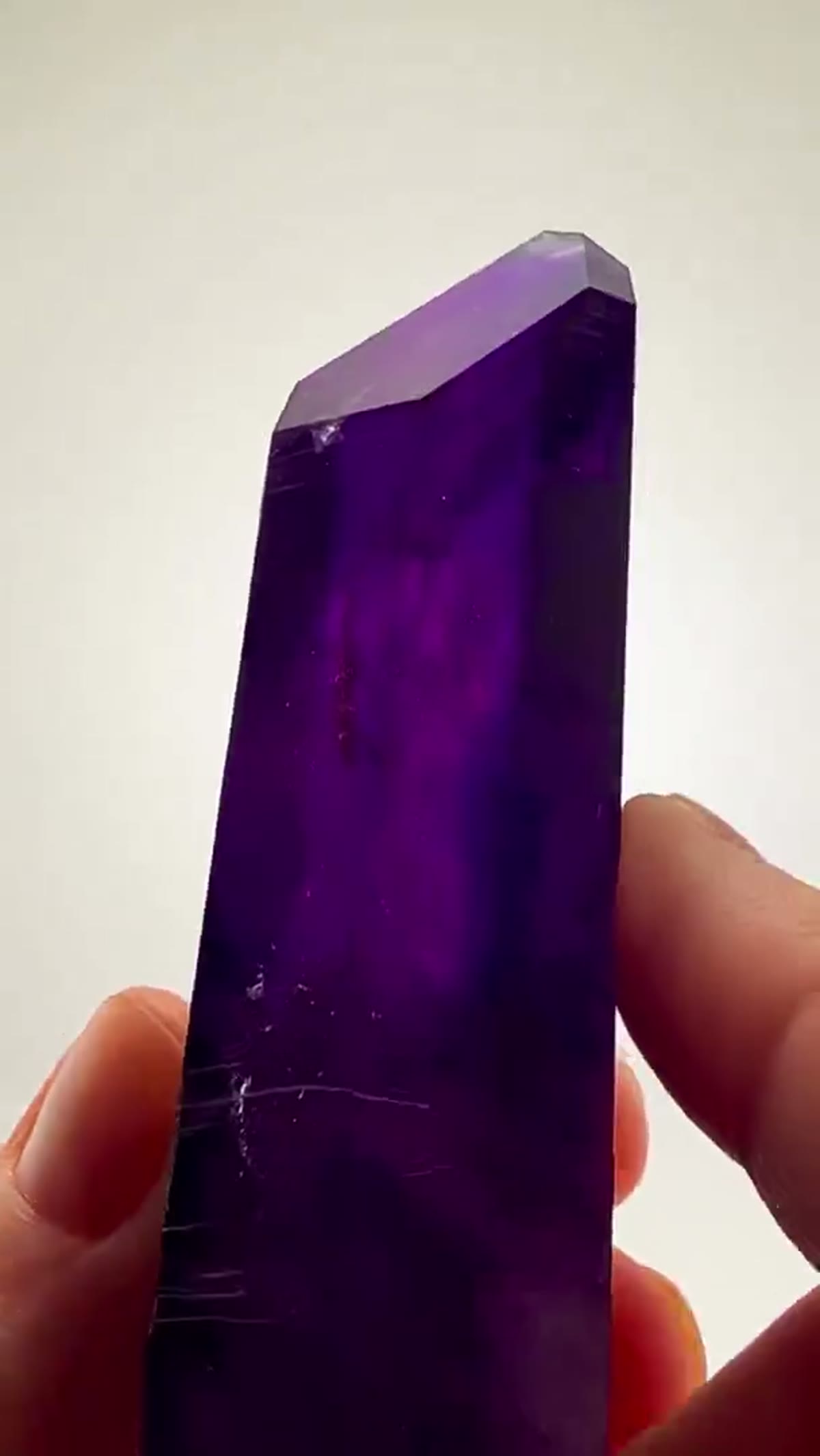 Amethyst Specimen from Goboboseb Mountains, Namibia, 163.3 g - view 3
