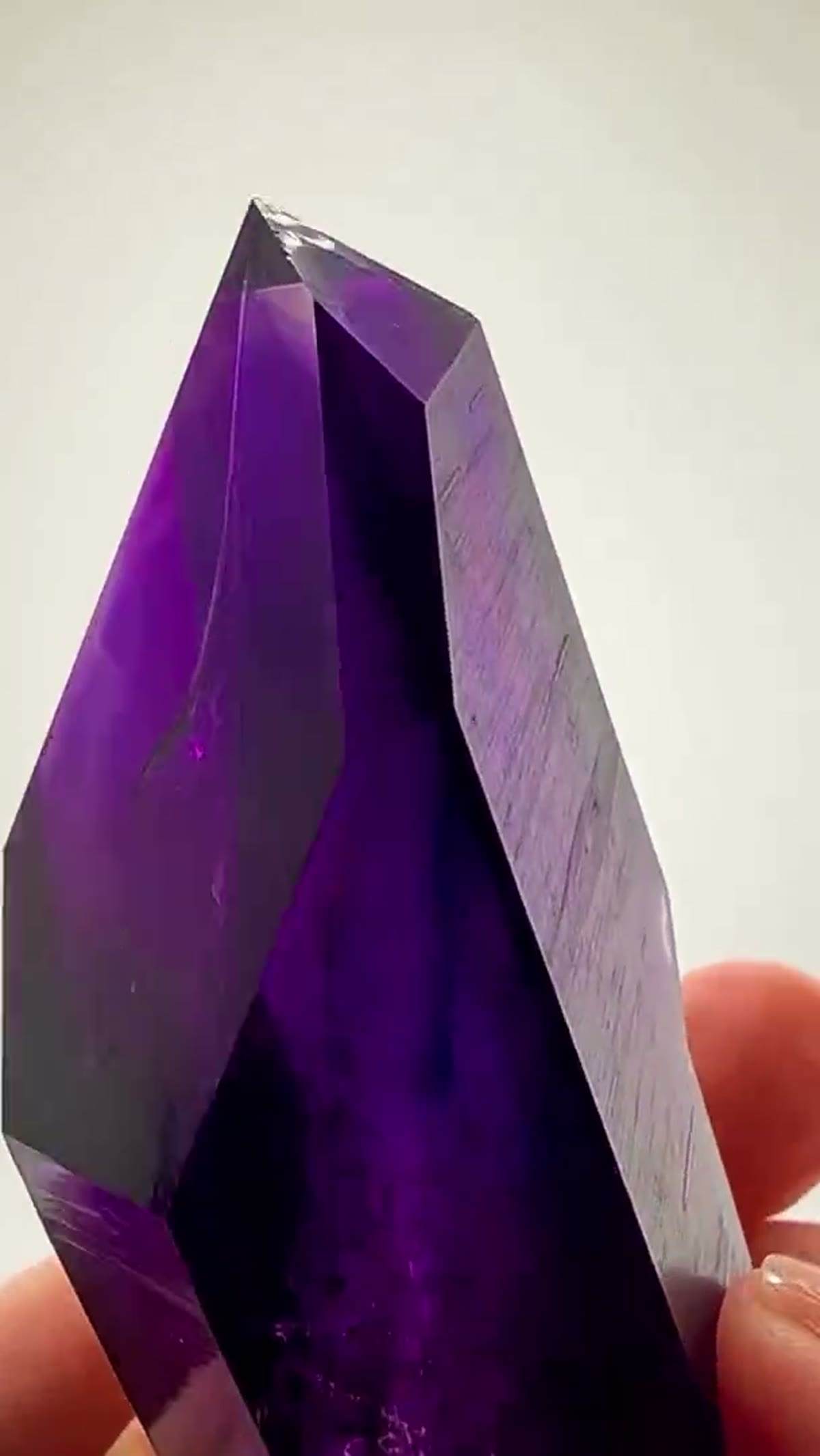 Amethyst Specimen from Goboboseb Mountains, Namibia, 163.3 g - view 4