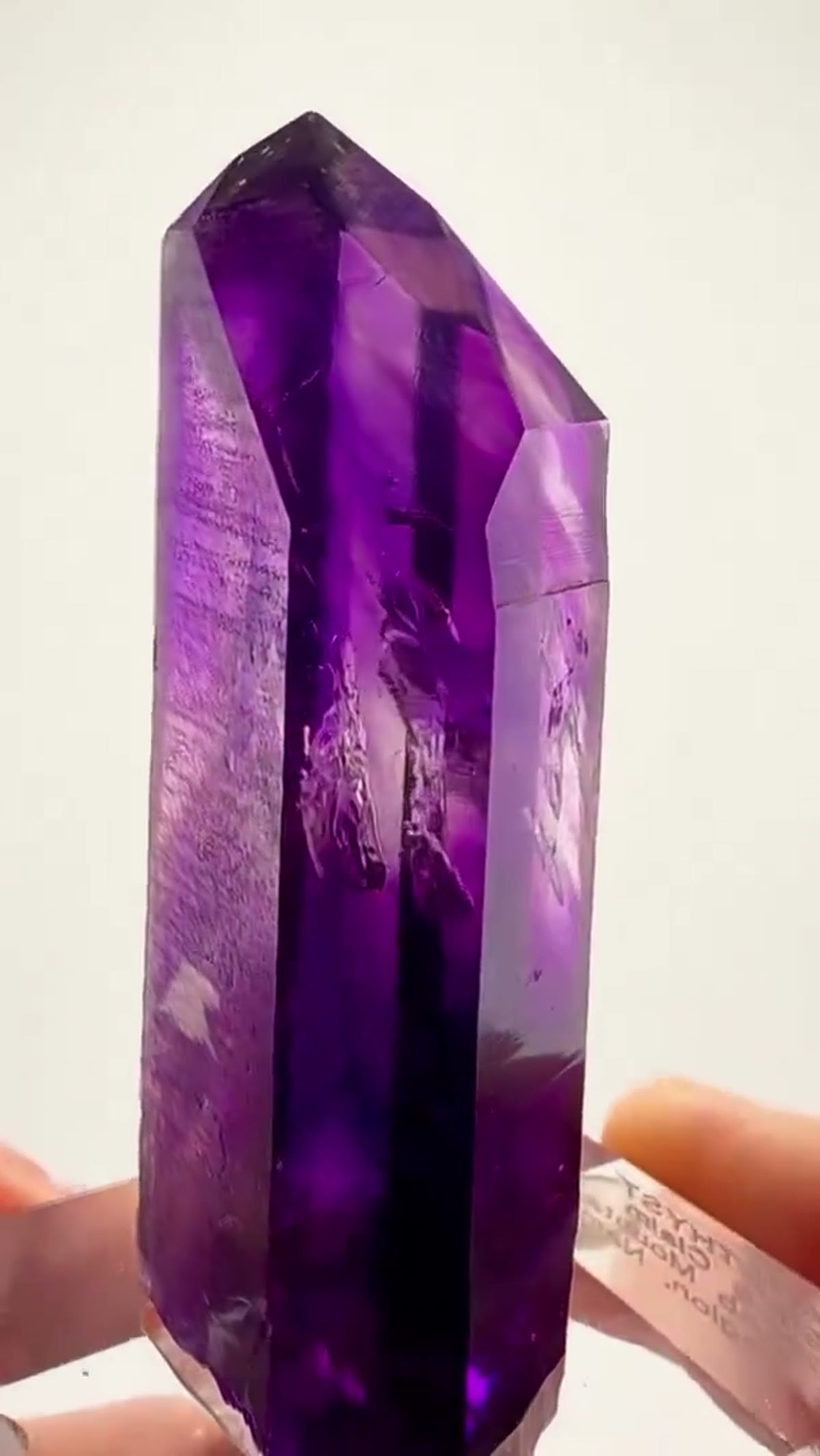 Amethyst Specimen from Goboboseb Mountains, Namibia, 32.7 g - view 3