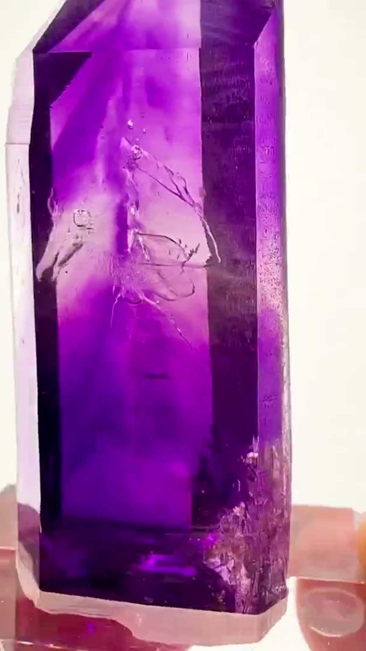 Amethyst Specimen from Goboboseb Mountains, Namibia, 32.7 g - view 4