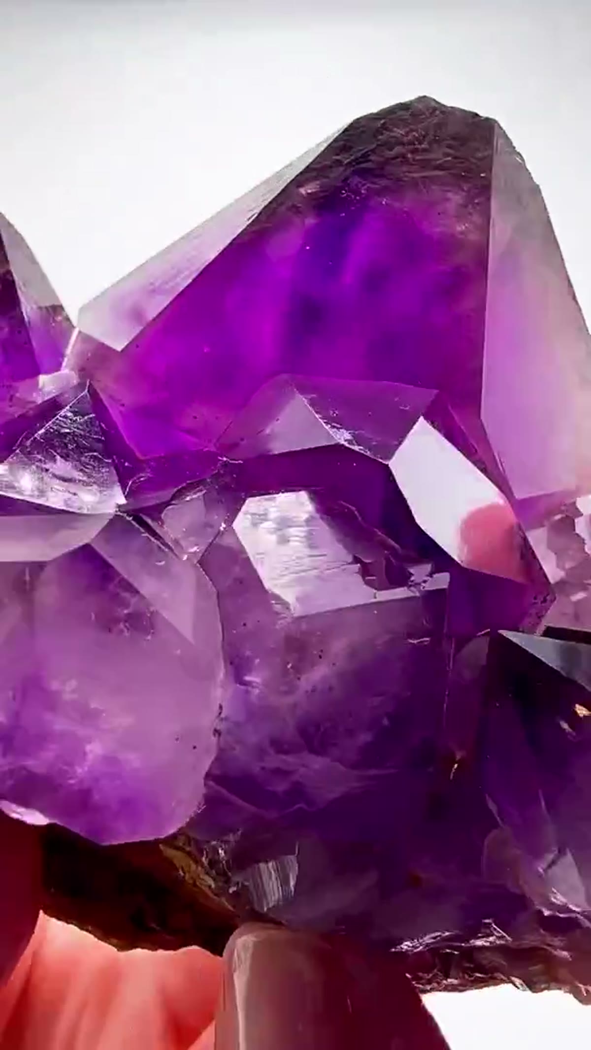 Amethyst Specimen: Galaxy Pocket Magic - view 3