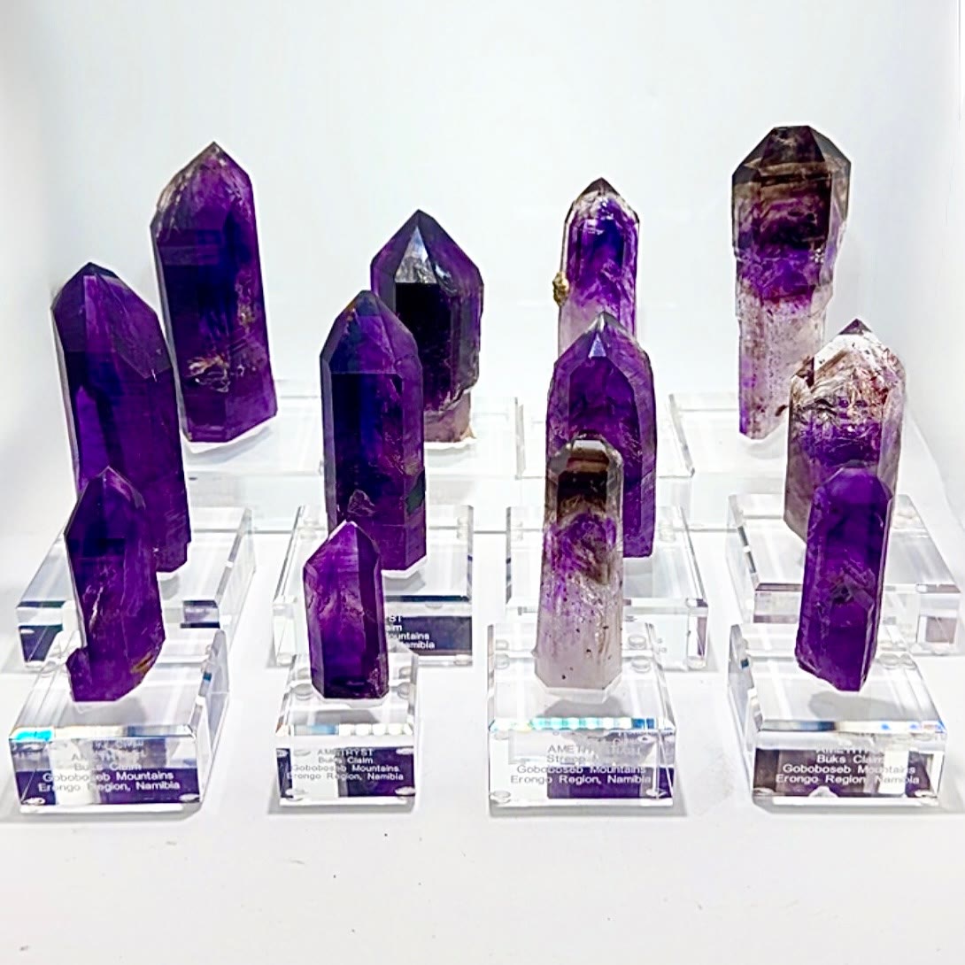 NAMIBIAN AMETHYST JUST HITS DIFFERENT