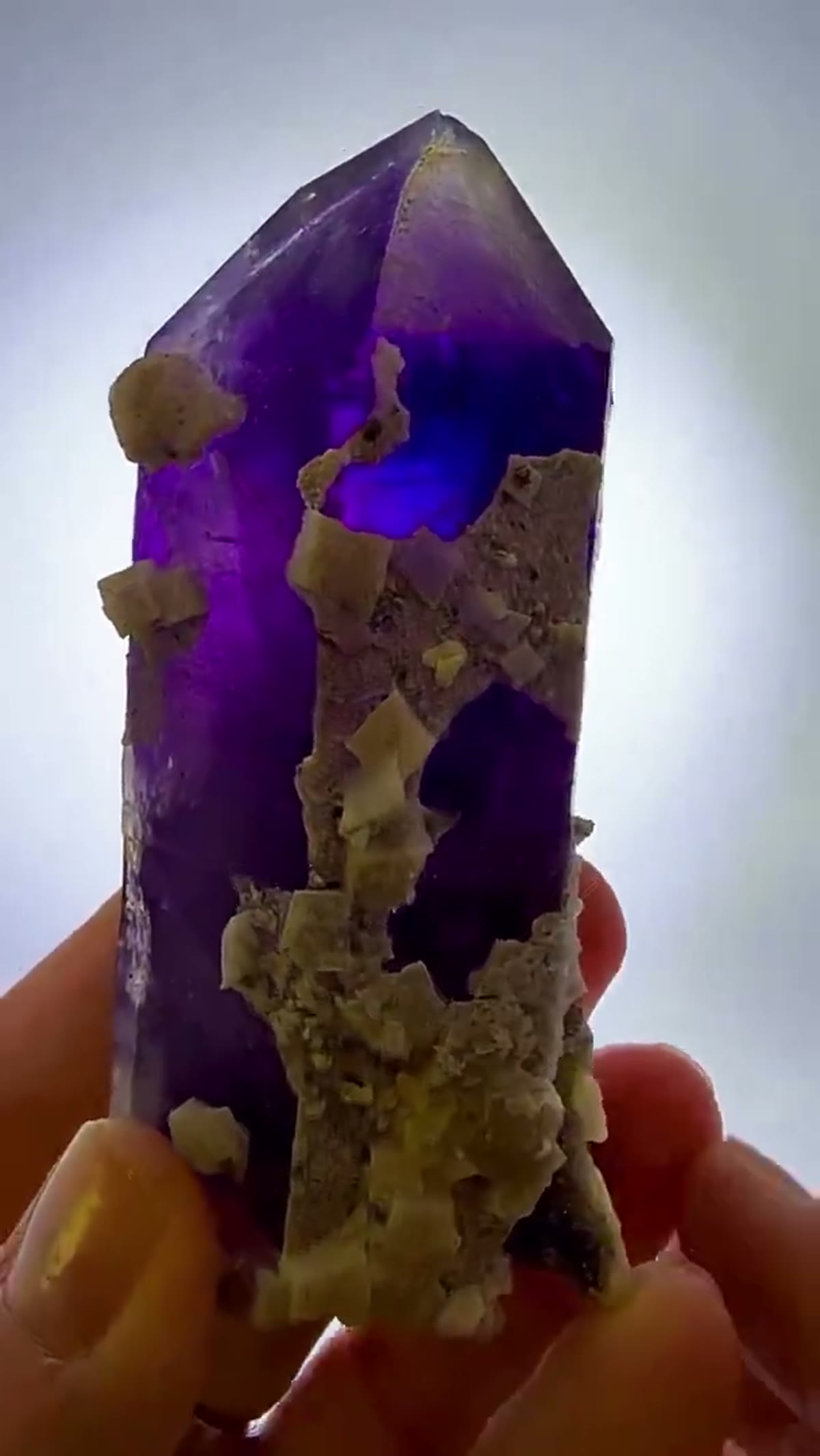 Amethyst Specimen from Buks Claim, Namibia, 190.33 g - view 2