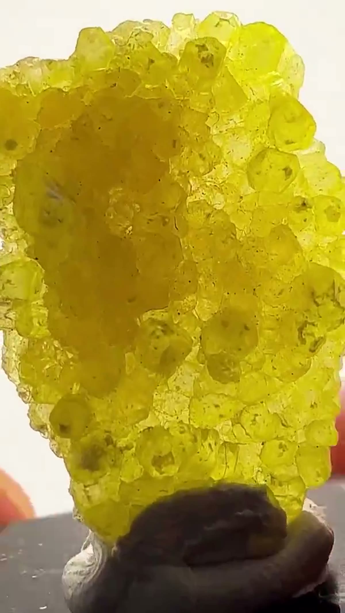 Mineral Specimen: Ettringite Glow from South Africa - view 3
