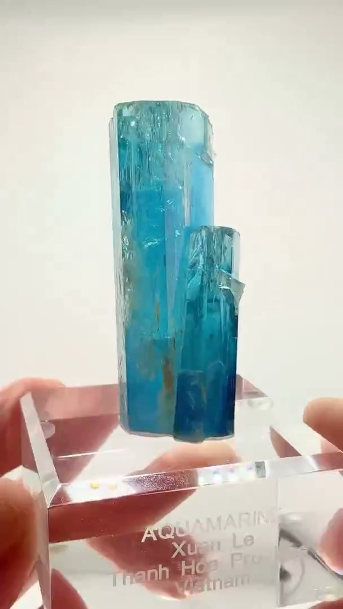 Aquamarine Specimen from Vietnam, 40.07 g - view 2