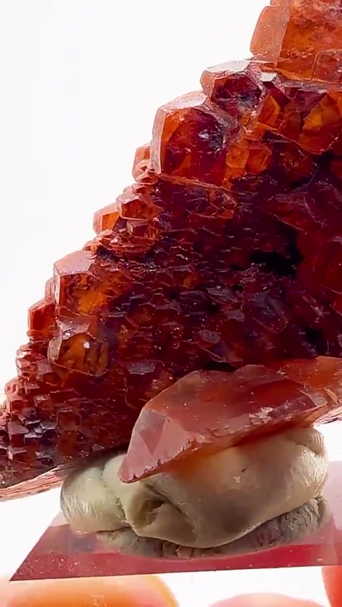 Calcite Specimen from China: Calcite with Serious Attitude - view 2