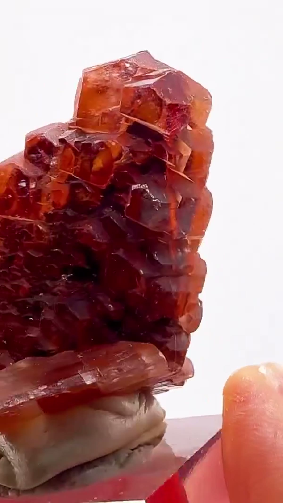 Calcite Specimen from China: Calcite with Serious Attitude - view 4