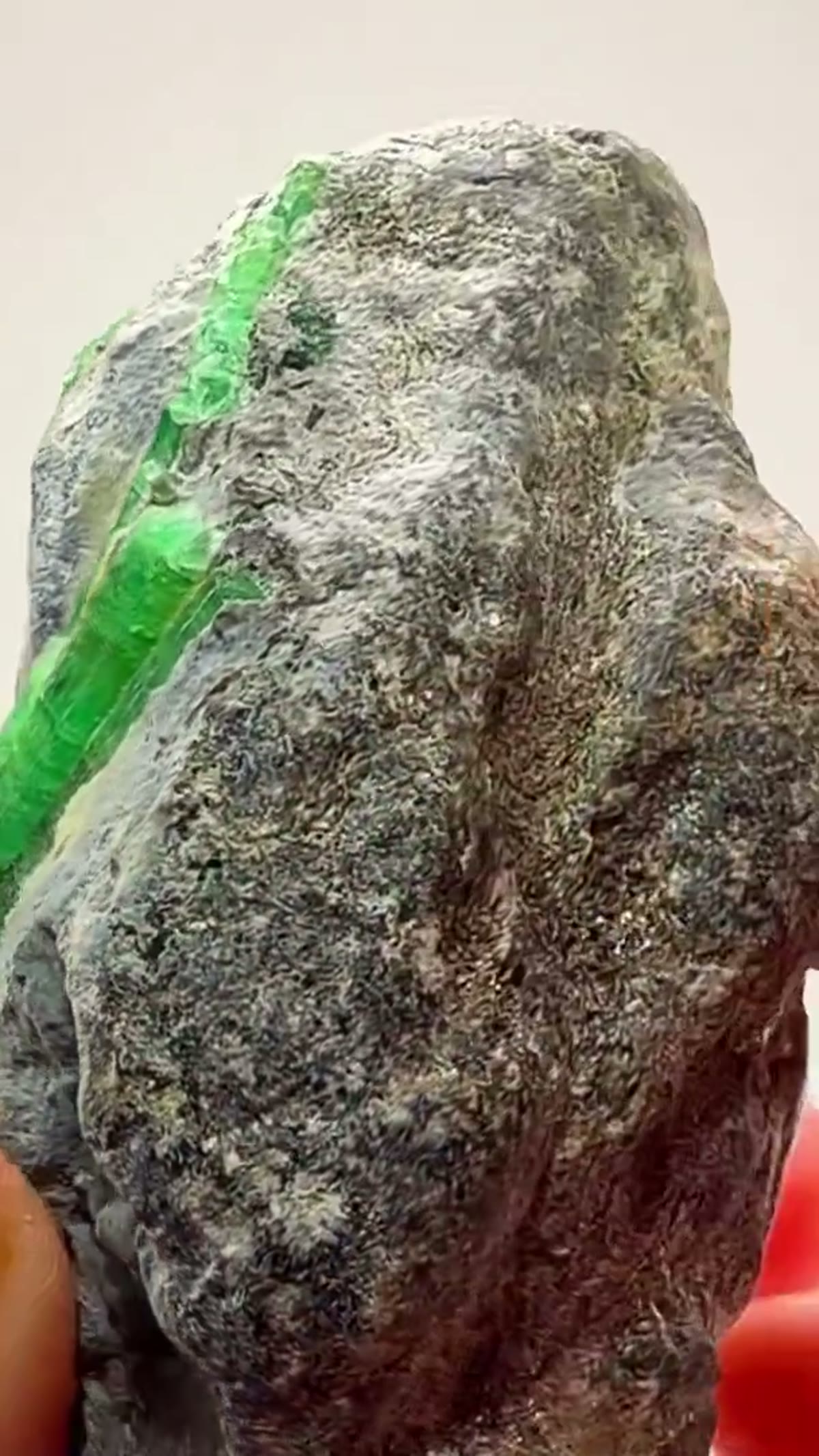 Emerald Specimen: Australian Emerald with Character - view 3