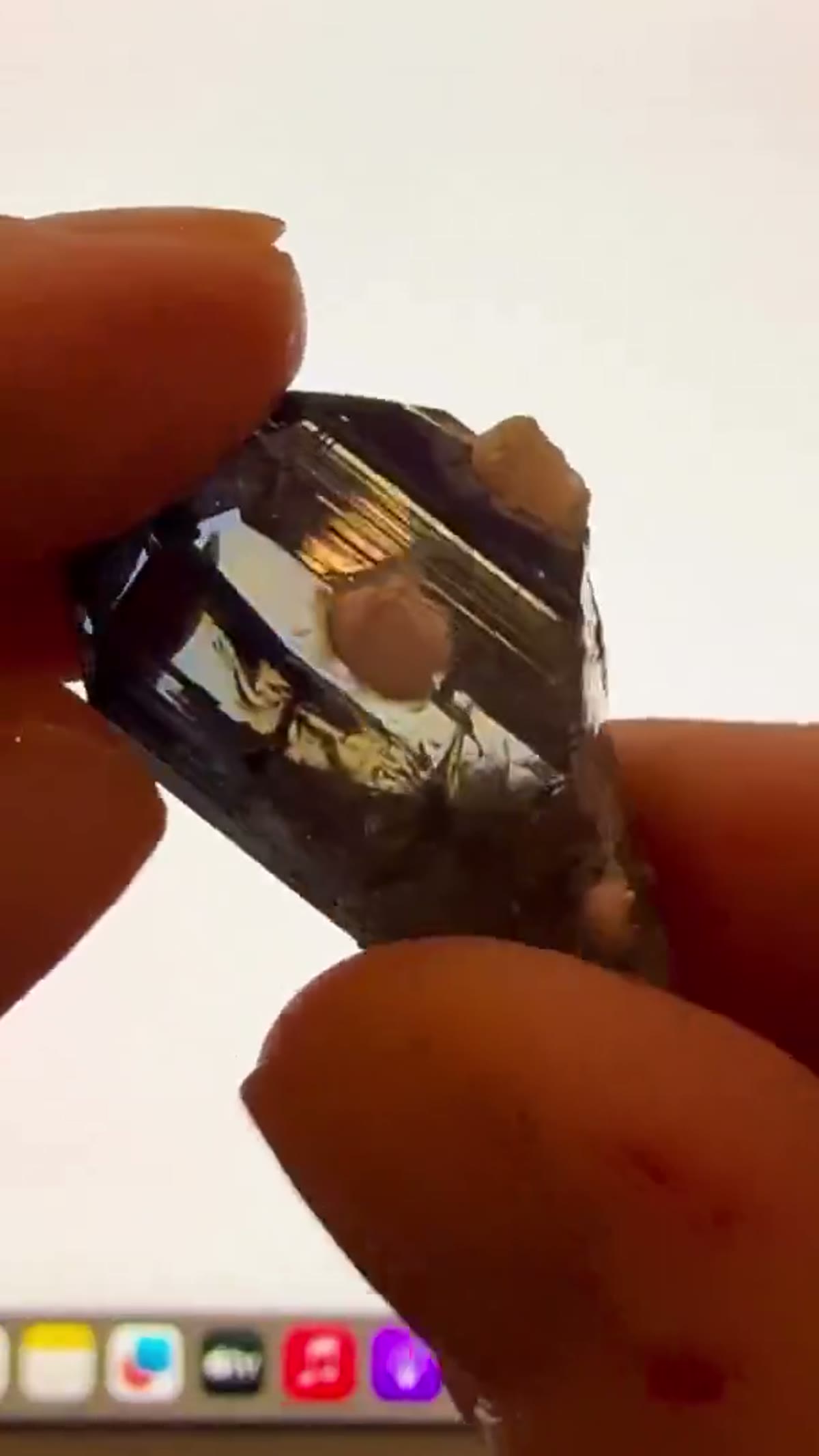 Tanzanite Specimen from Merelani Hills, Tanzania, 11.1 g - view 2