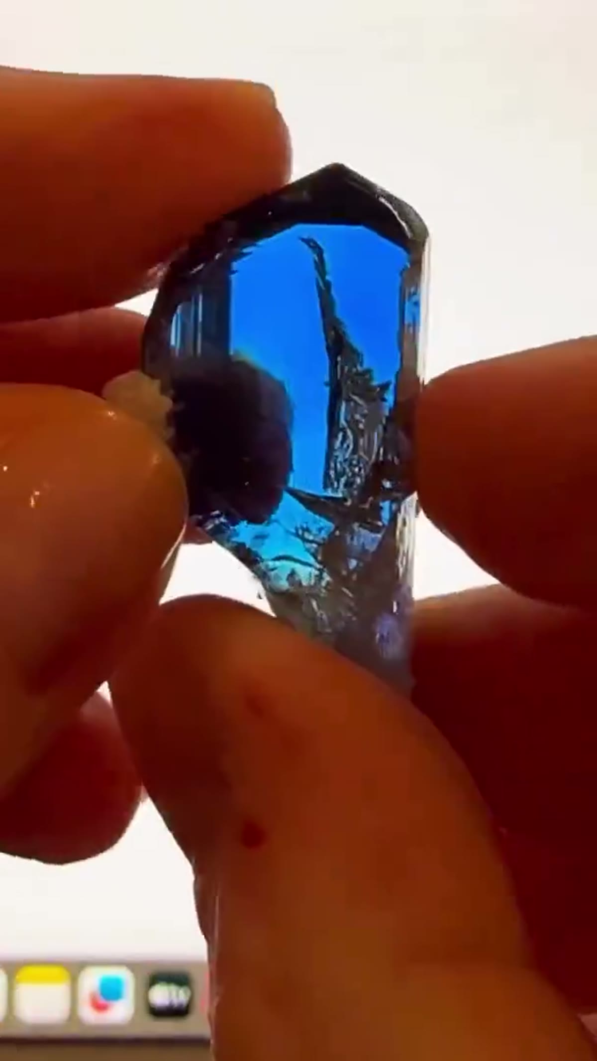 Tanzanite Specimen from Merelani Hills, Tanzania, 11.1 g - view 3