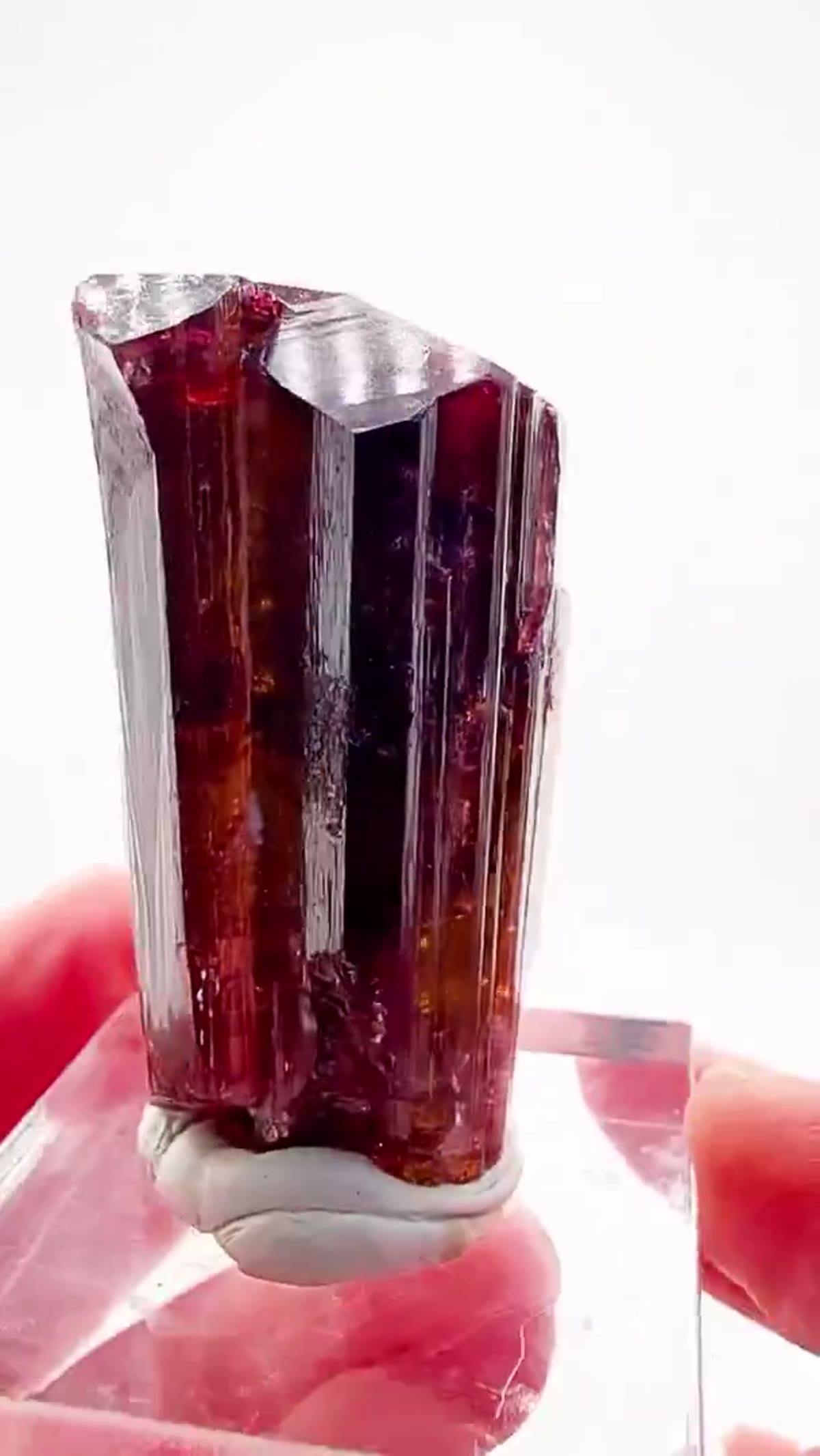 Elbaite Tourmaline Specimen from Malkhan, Russia: Malkhan Tourmaline with History - view 3