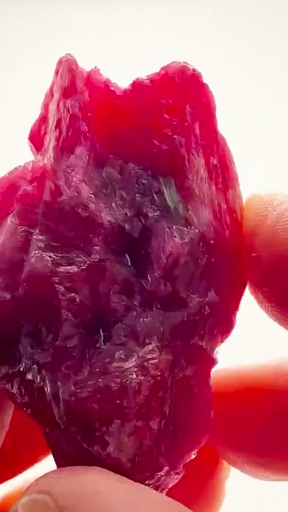 Mineral Specimen from Minas Gerais, Brazil: Raspberry Rhodonite - view 2