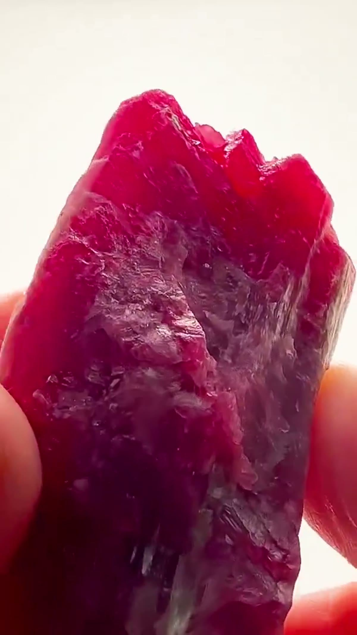 Mineral Specimen from Minas Gerais, Brazil: Raspberry Rhodonite - view 3