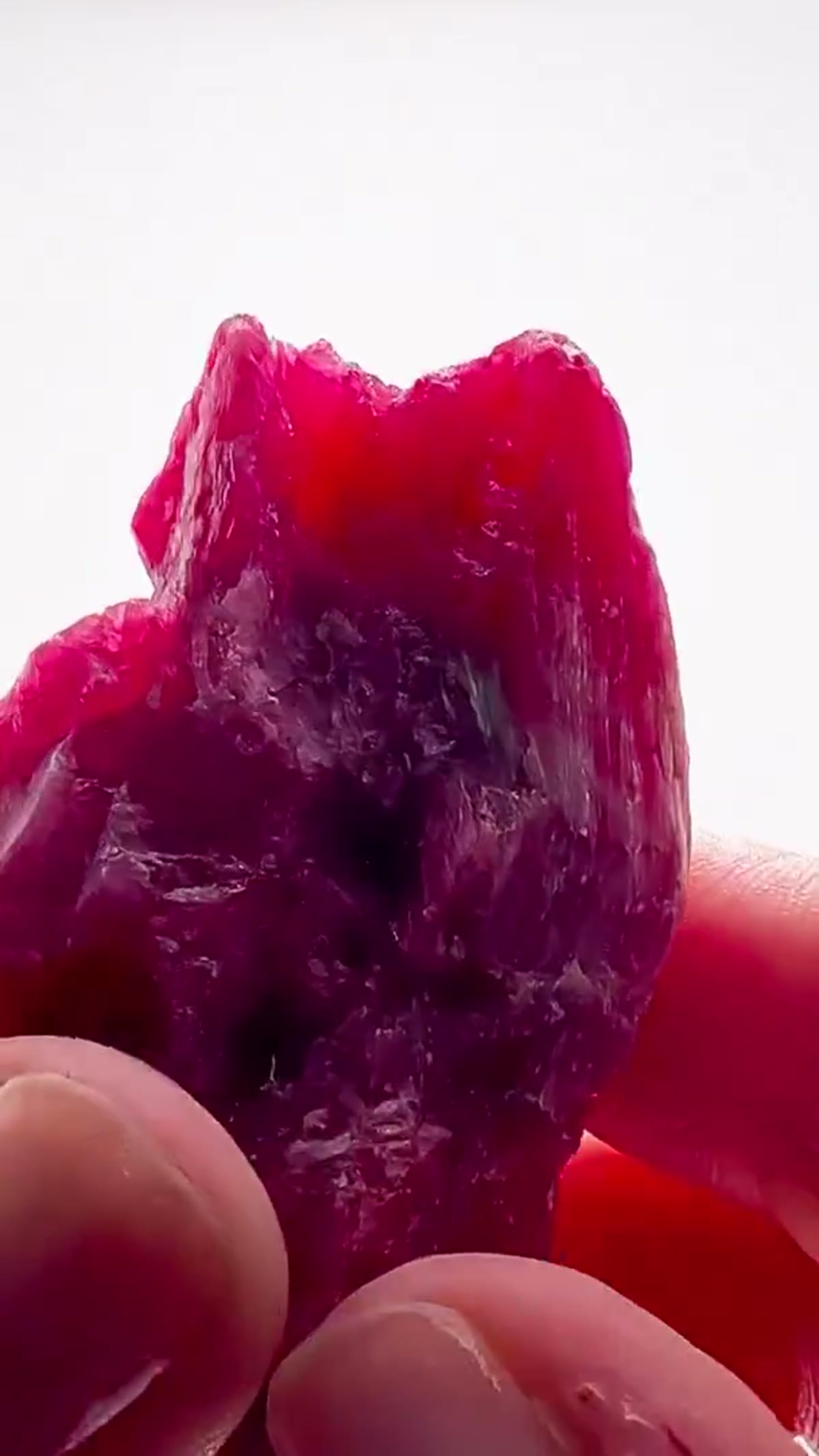 Mineral Specimen from Minas Gerais, Brazil: Raspberry Rhodonite - view 4