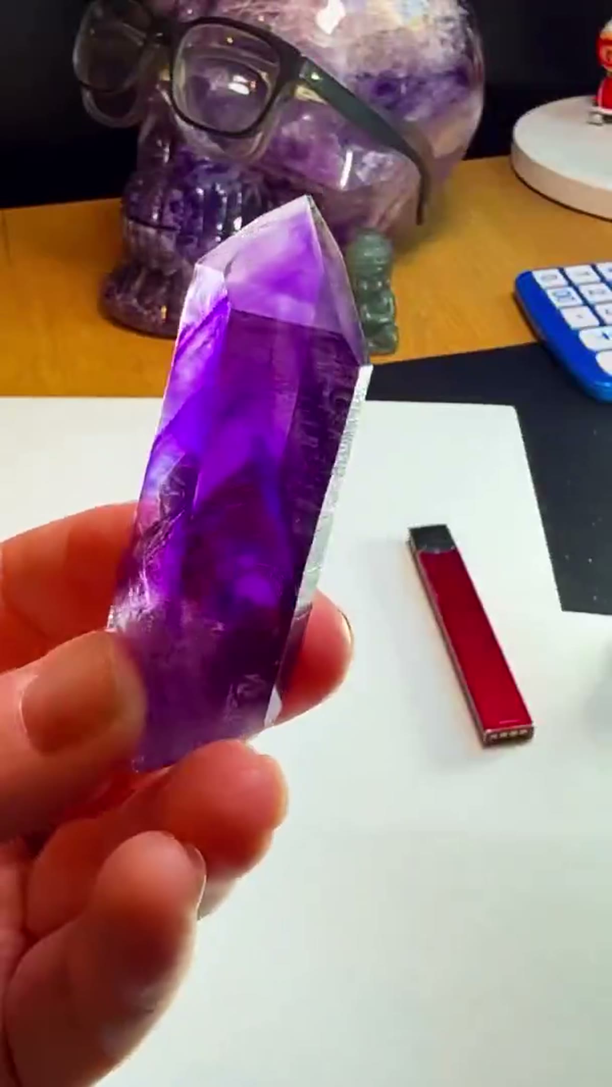 Amethyst Specimen from Goboboseb Mountains, Namibia, 52.09 g - view 2
