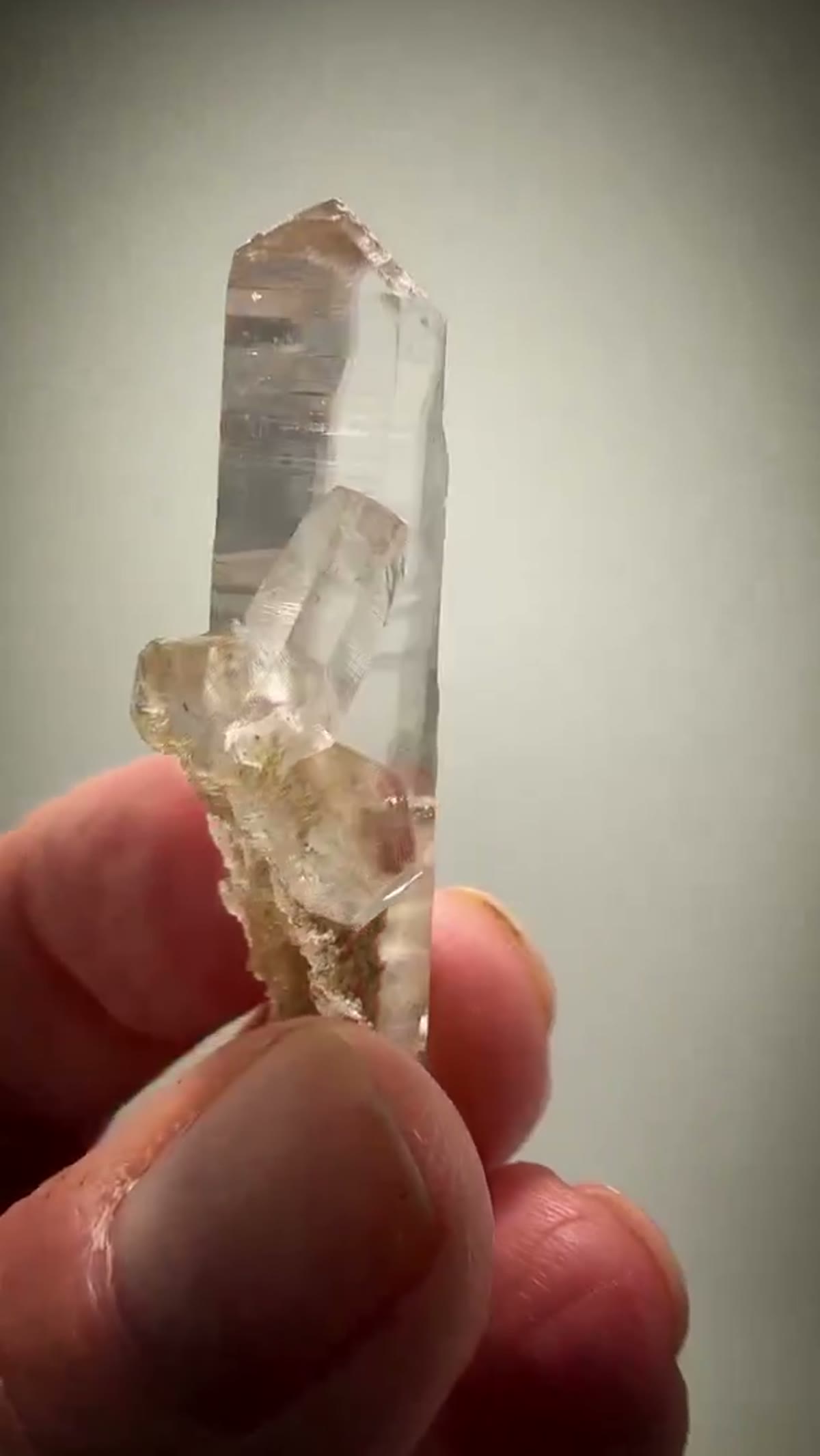 Calcite Specimen from China: Jinhua Optical Calcite Stunner - view 4