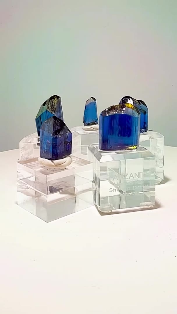 FIVE TANZANITE STUNNERS