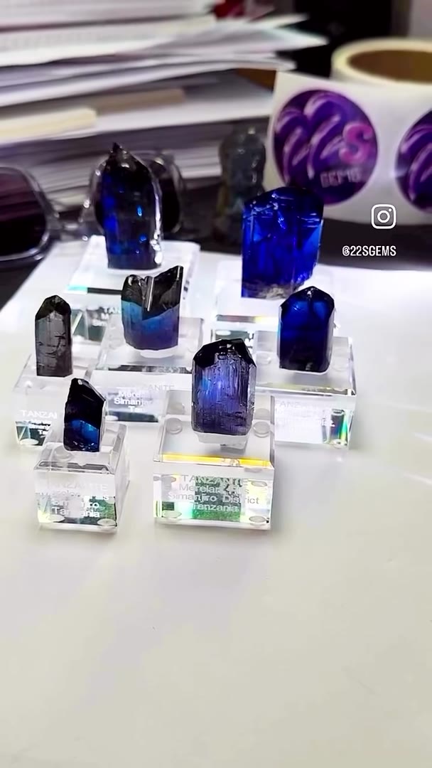 SEVEN TANZANITE BANGERS — ABSOLUTELY NEXT LEVEL