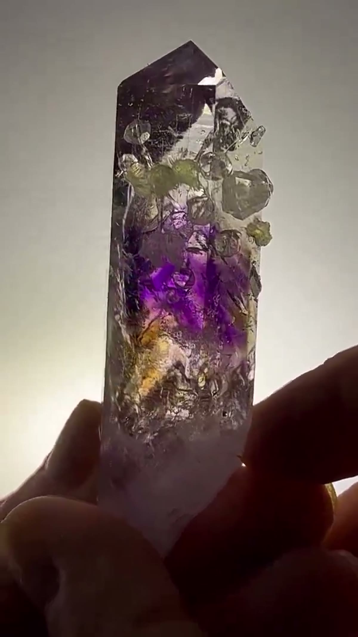 Amethyst Specimen from Streep Mine, Namibia, 77.28 g - view 2