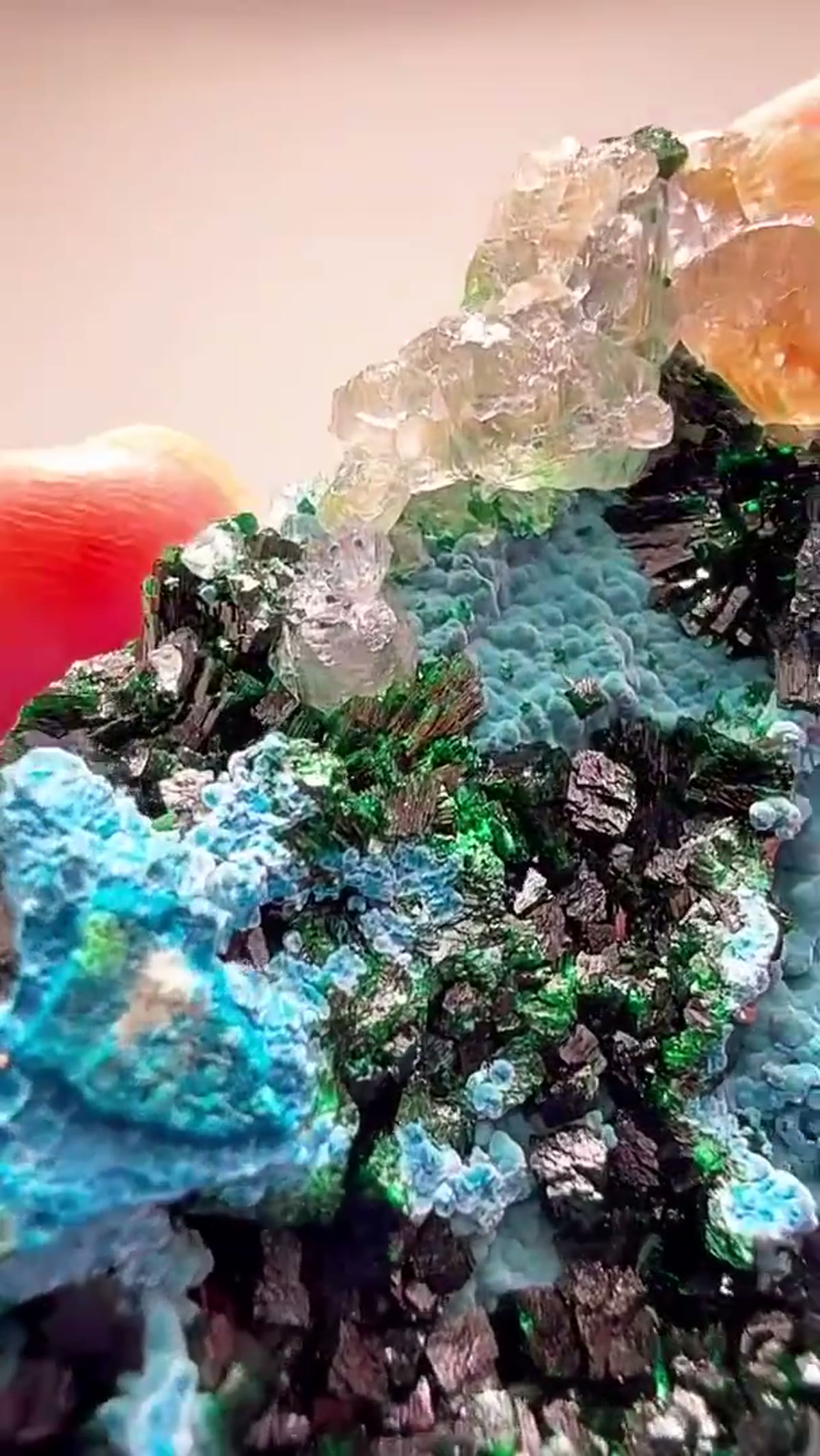 Dioptase Specimen: Congo Color - view 3
