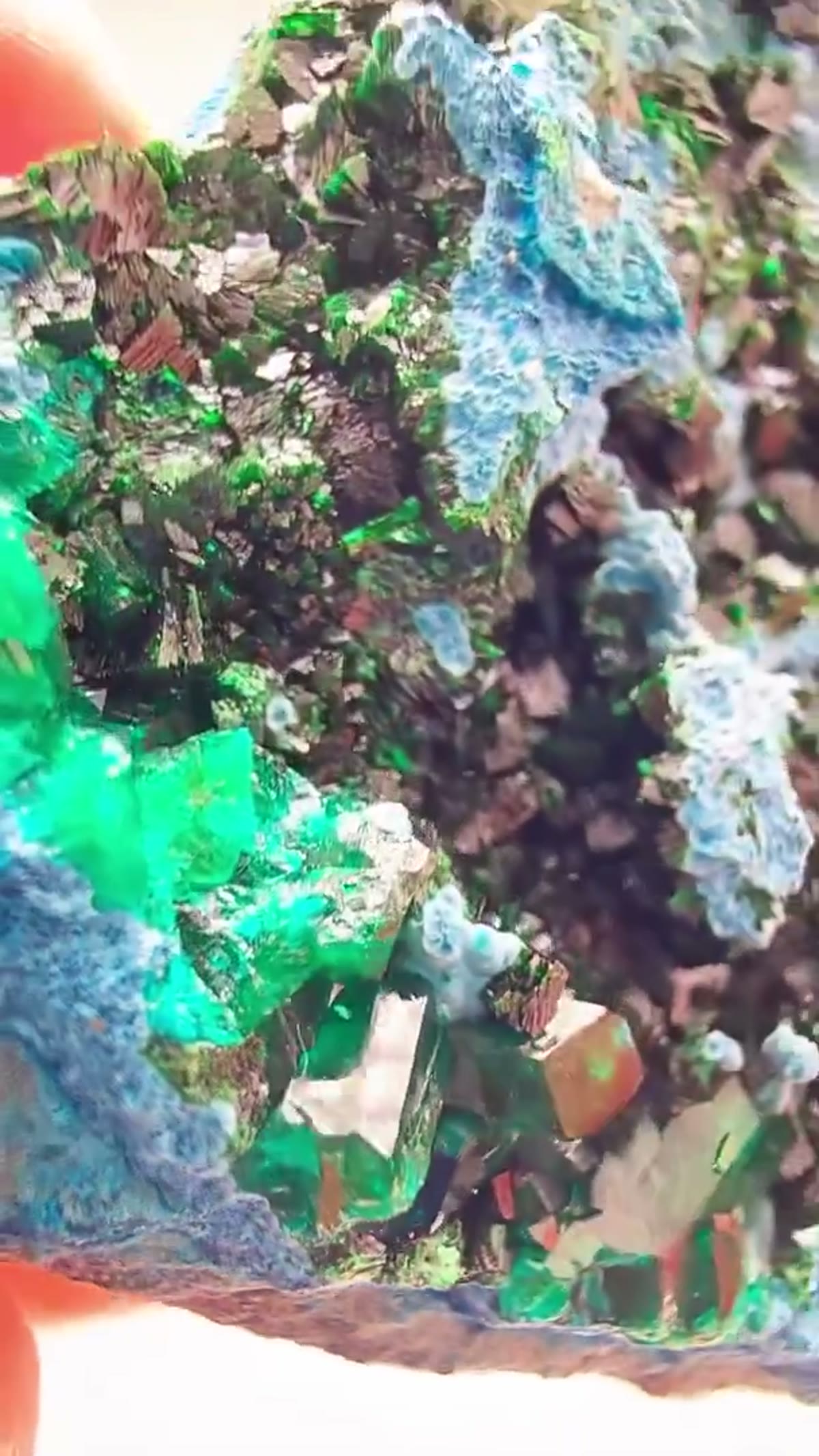 Dioptase Specimen: Congo Color - view 4