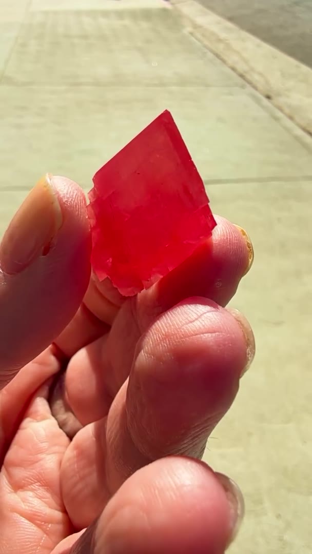 RHODOCHROSITE ROYALTY IN THE SUNLIGHT