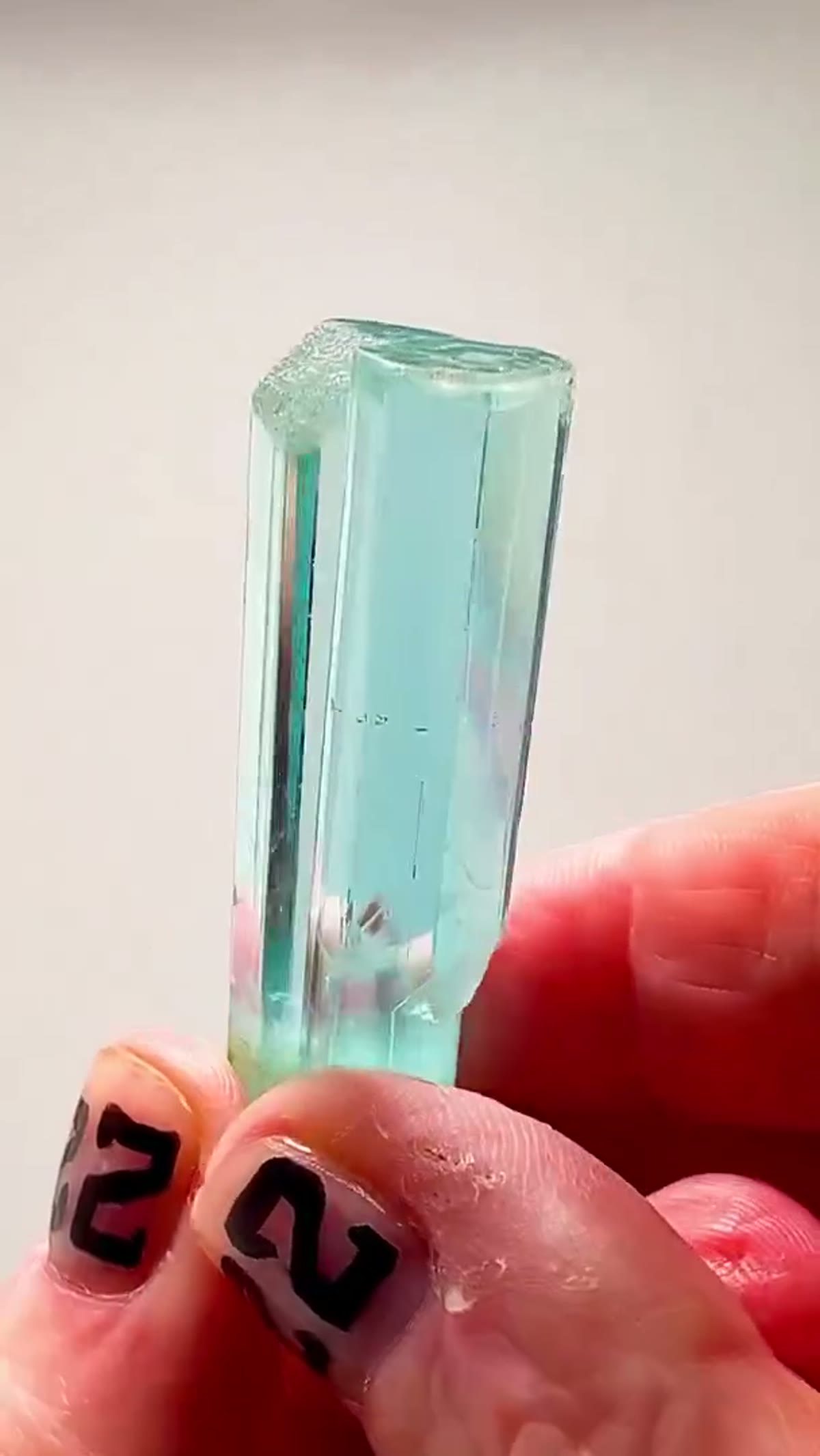 Aquamarine Specimen from Shigar Valley, Pakistan, 27.11 g - view 2