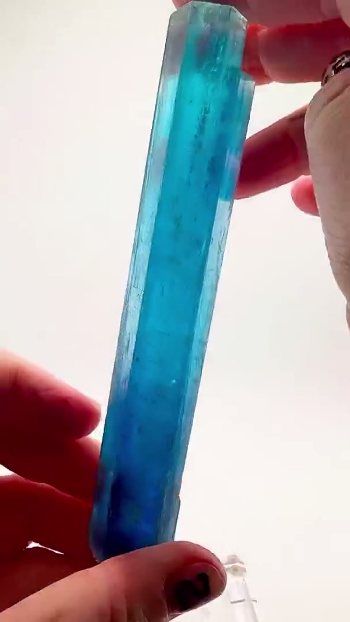 Aquamarine Specimen from Vietnam, 116.26 g: Vietnam Aquamarine — the Long Game - view 3