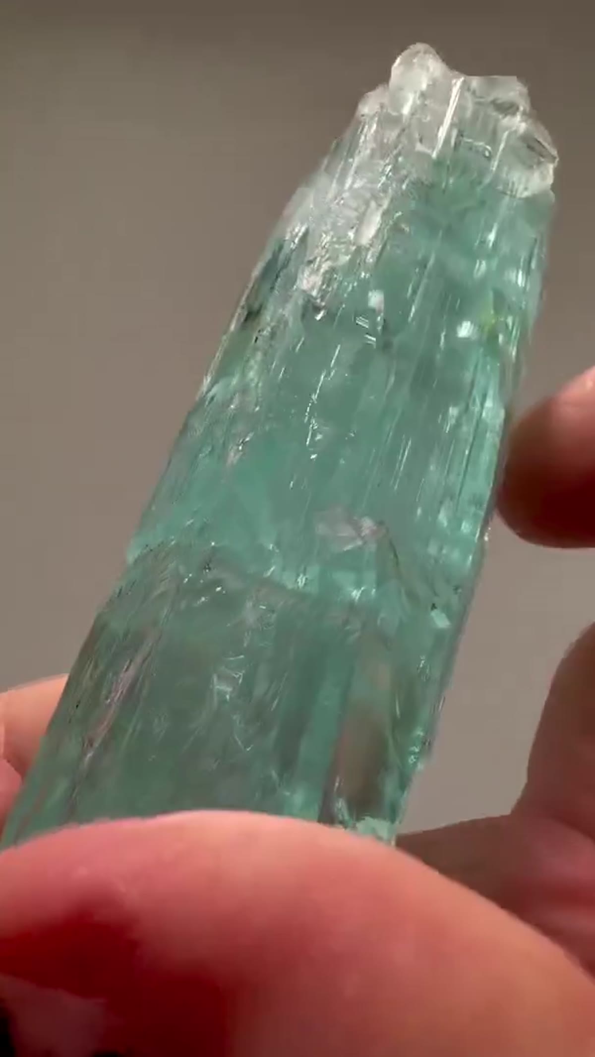 Aquamarine Specimen from Medina, Brazil, 133.84 g - view 3