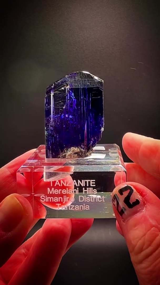 66 GRAMS OF NATURAL TANZANITE MONSTER