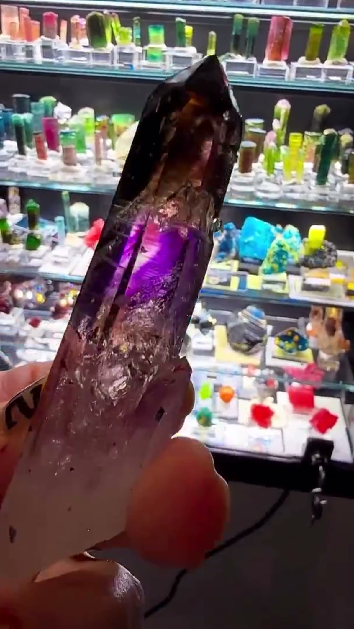 Amethyst Specimen from Streep Mine, Namibia, 59.38 g - view 2