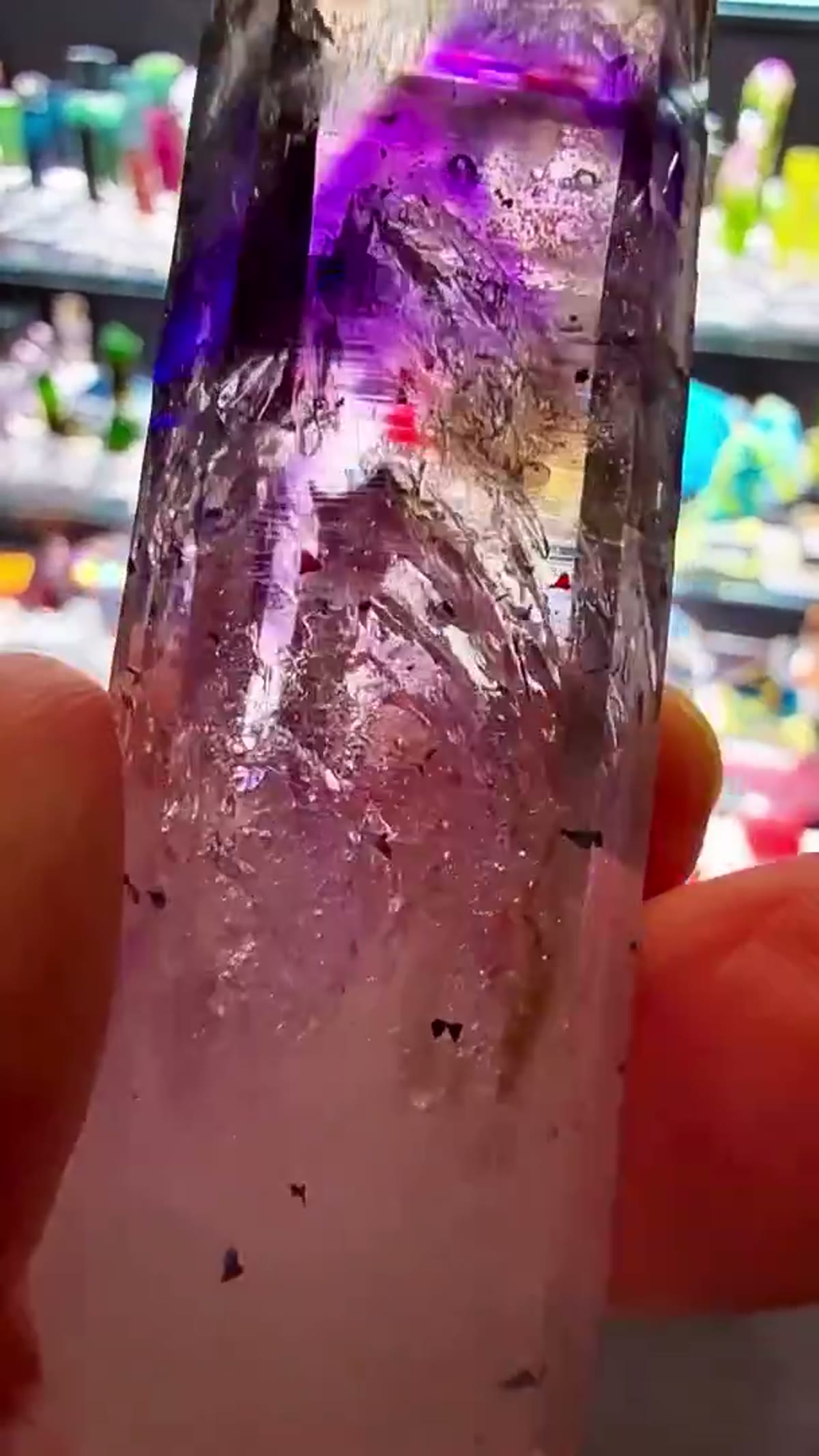 Amethyst Specimen from Streep Mine, Namibia, 59.38 g - view 3
