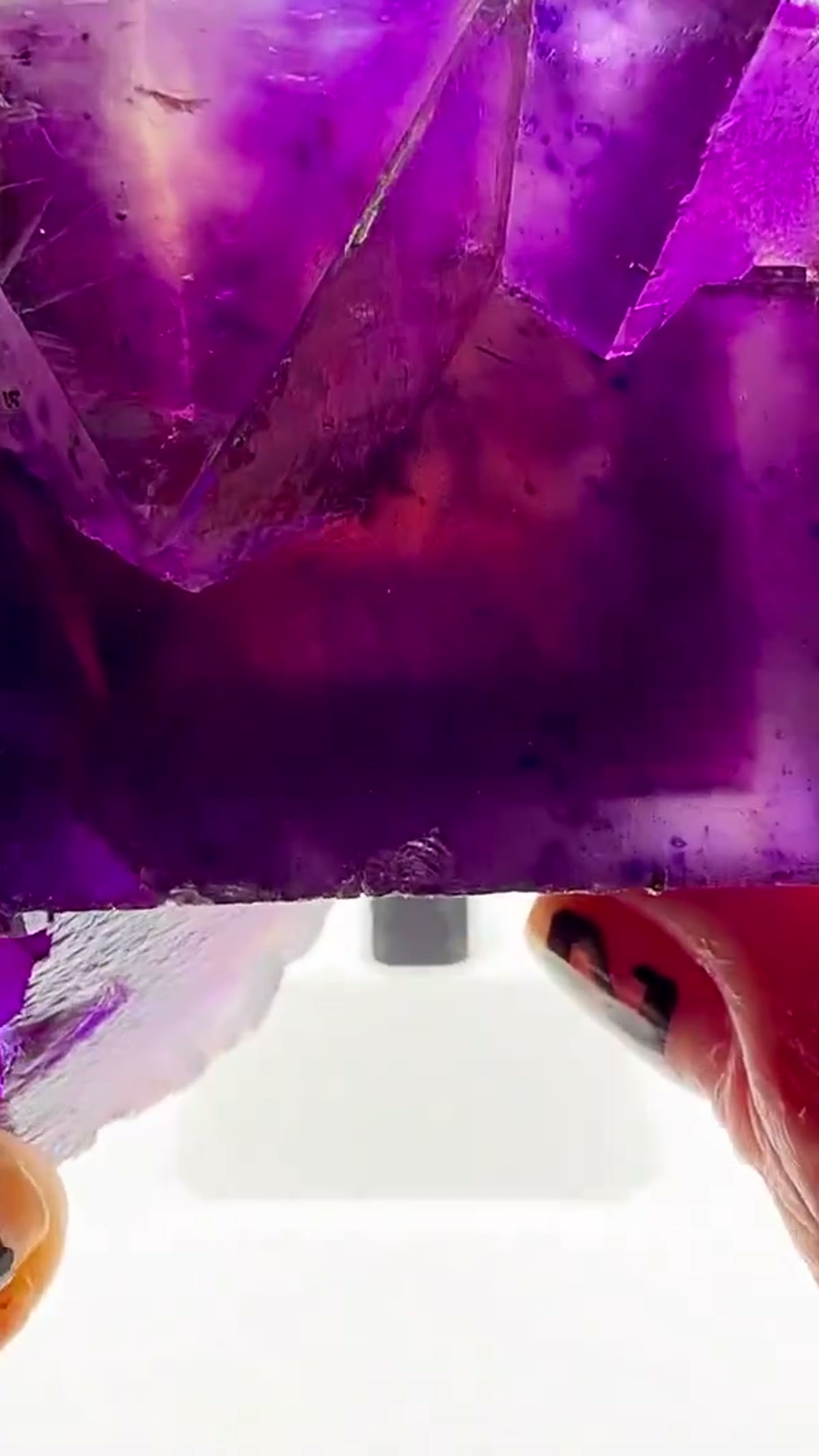 Fluorite Specimen from Denton Mine, Illinois: Illinois Color - view 4