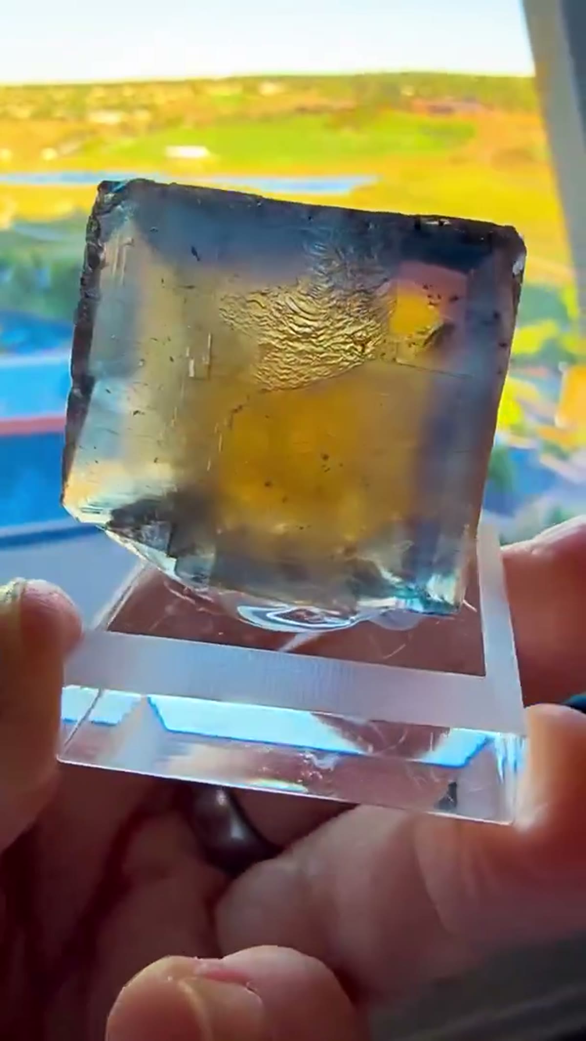 Fluorite Specimen: Got Myself a French Beauty - view 3
