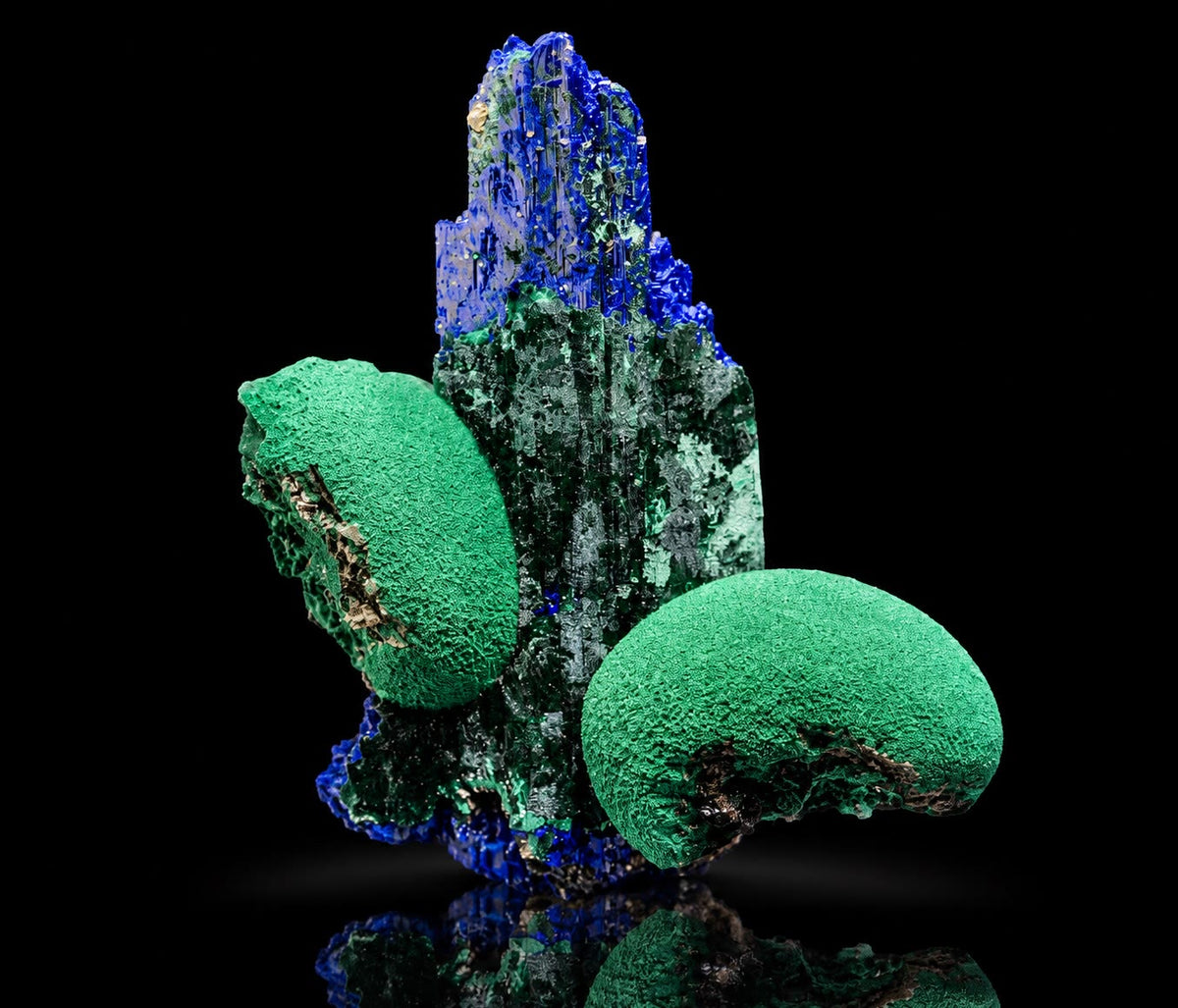TSUMEB AZURITE × MALACHITE — WHAT A COMBO