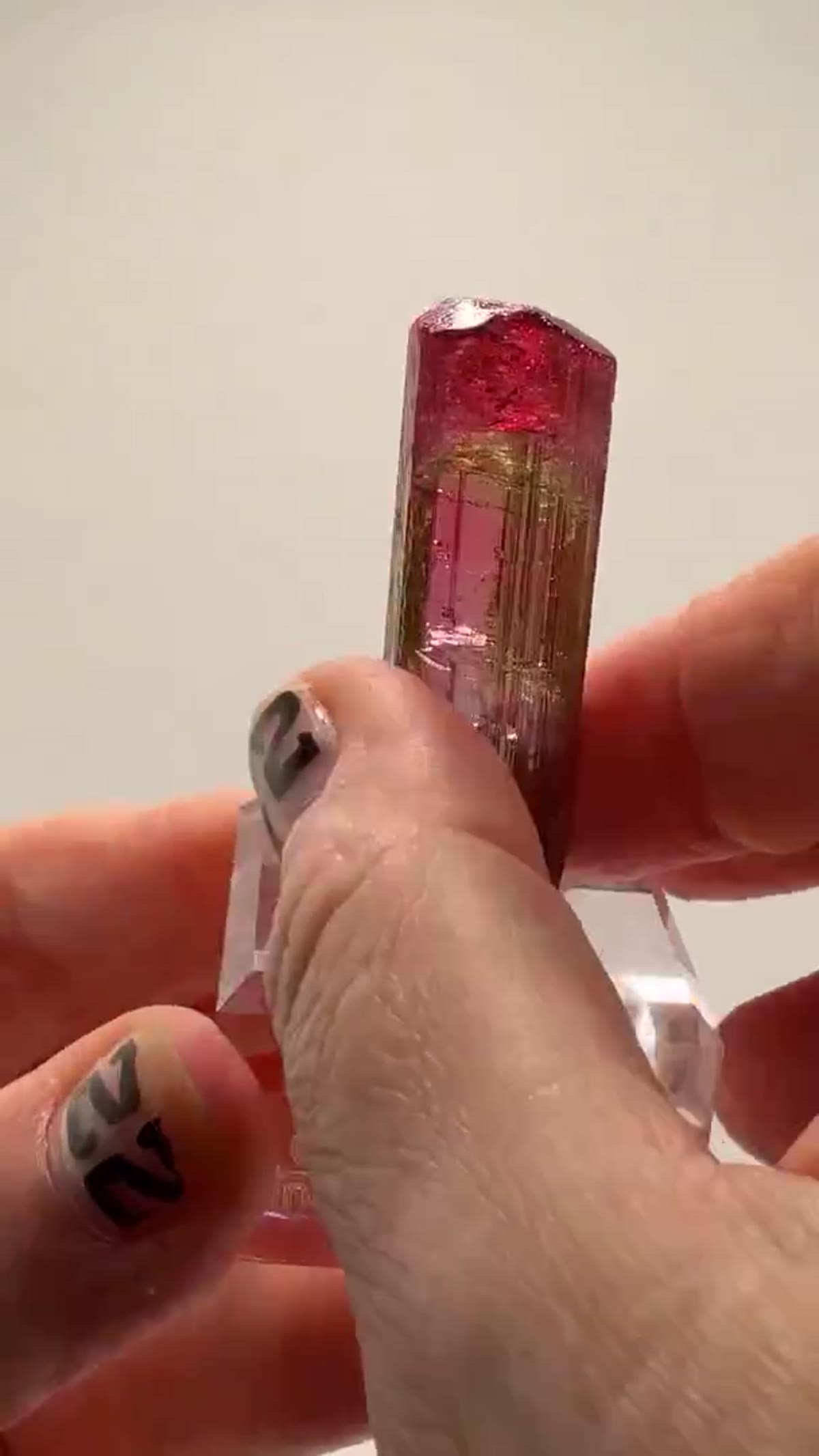Elbaite Tourmaline Specimen from Cruzeiro Mine, Brazil, 23.71 g - view 3
