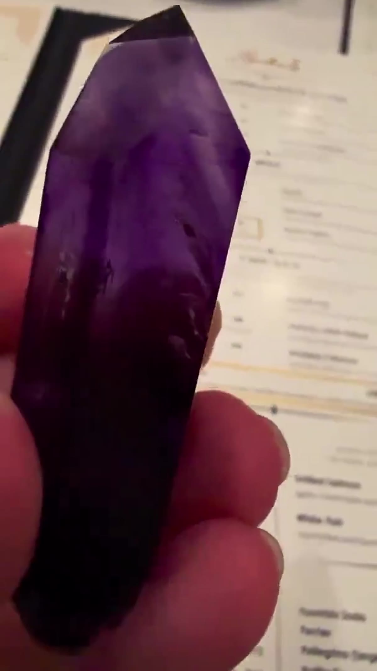 Amethyst Specimen from Goboboseb Mountains, Namibia, 32.69 g - view 4
