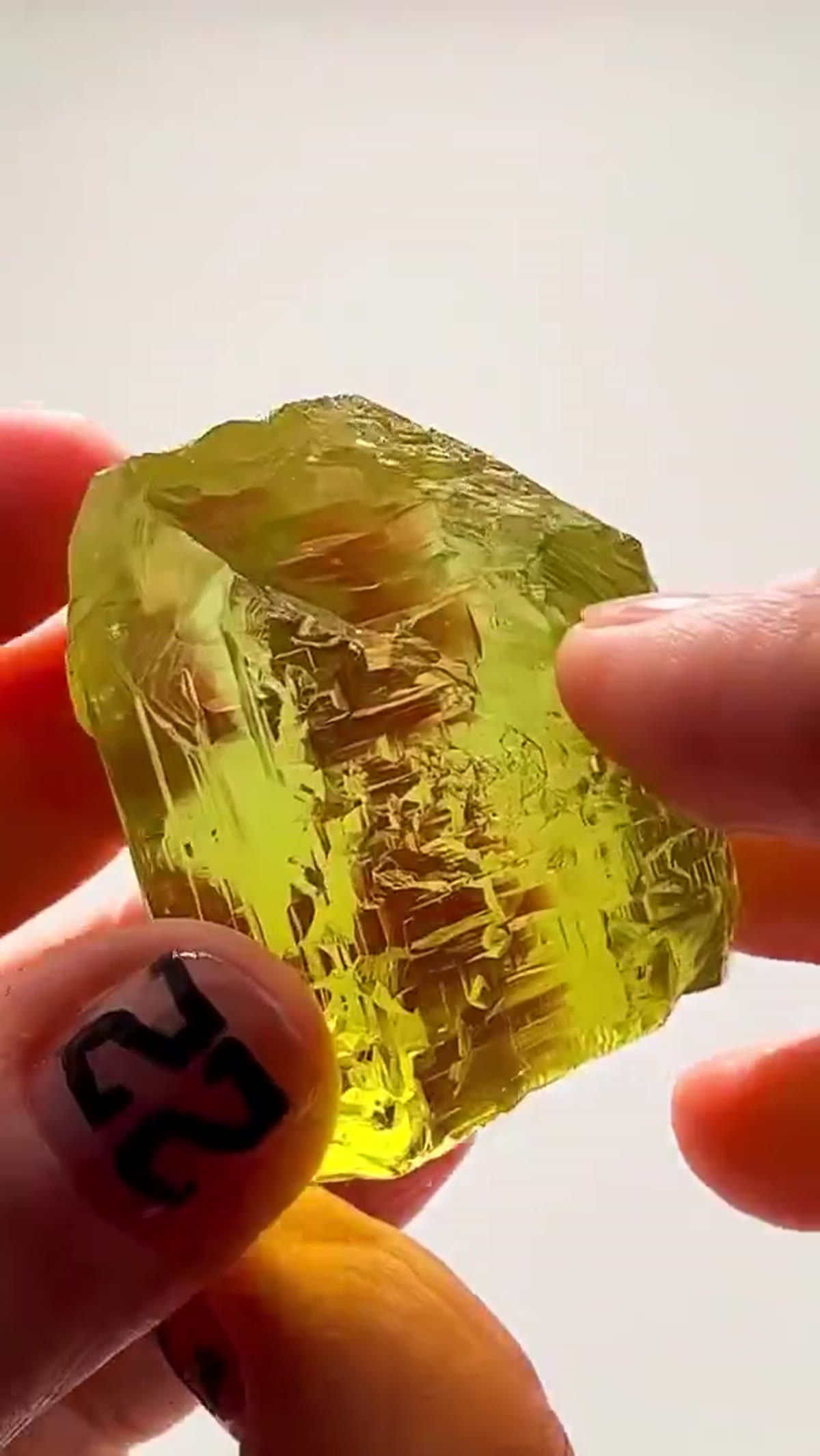 Heliodor Specimen from Volyn, Ukraine, 106 g - view 2