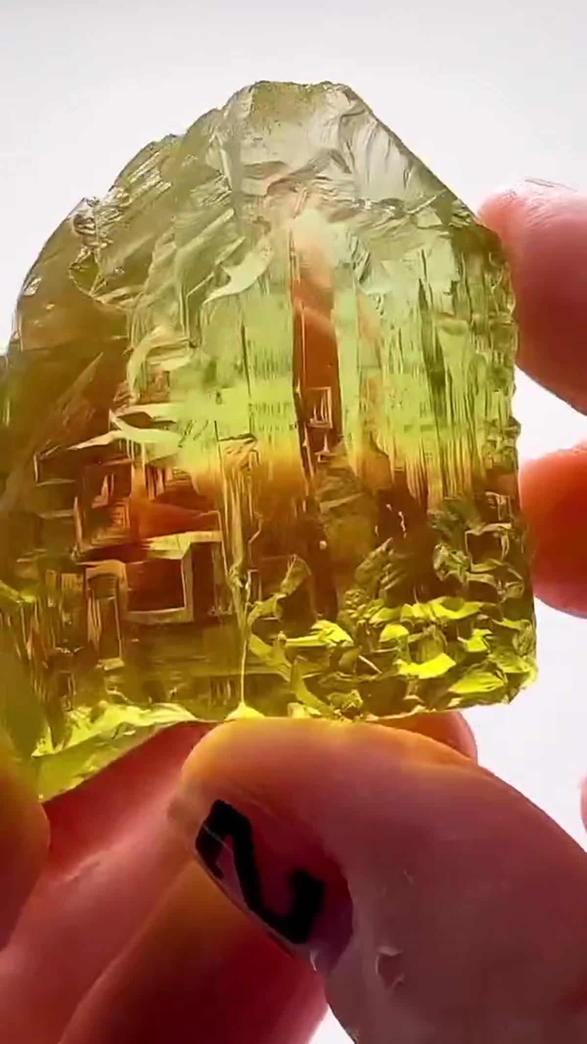 Heliodor Specimen from Volyn, Ukraine, 106 g - view 4