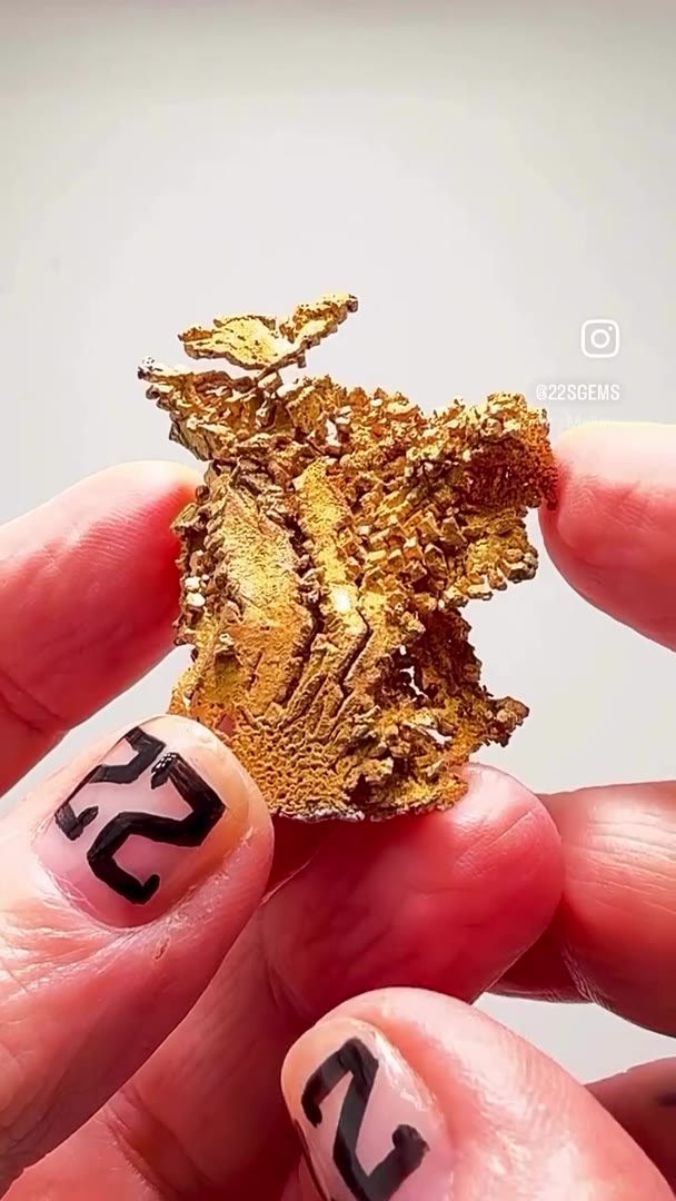 22.17 GRAMS OF NEVADA GOLD — ABSOLUTE NATURAL ART