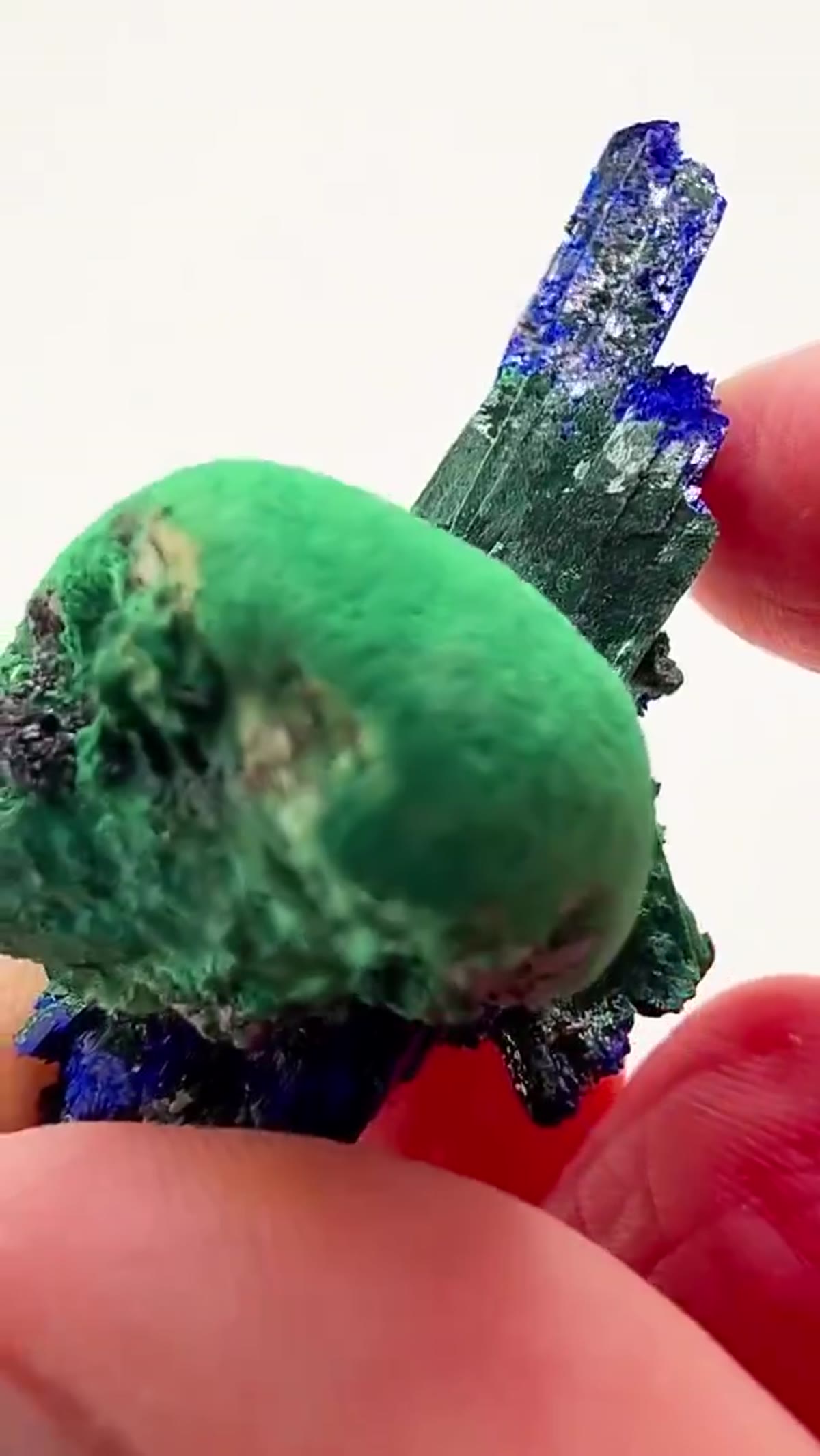 Malachite Specimen from Namibia: Tsumeb Combo Magic - view 3