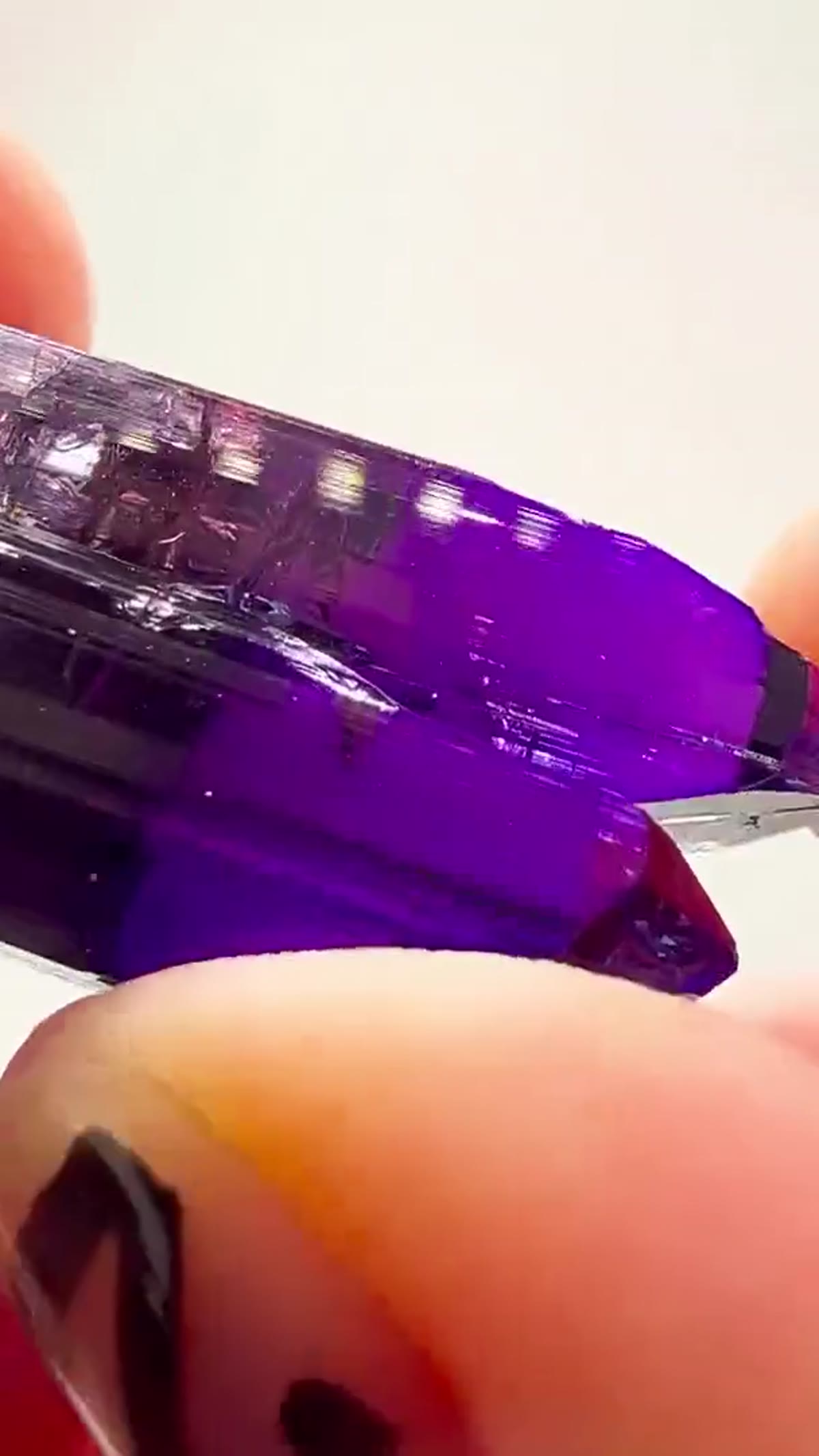 Tanzanite Specimen from Merelani Hills, Tanzania, 21.3 g: Double Tanzanite - view 4