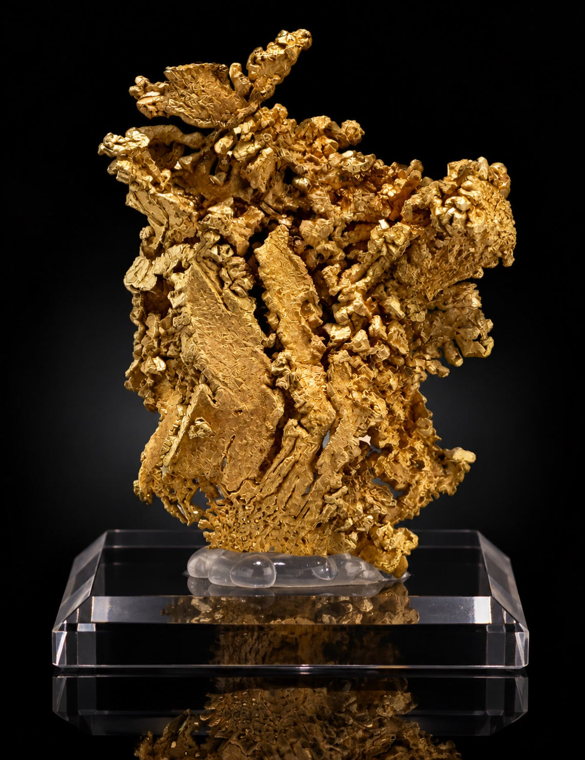 22.17 GRAMS OF NEVADA GOLD — NATURE WENT OFF ON THIS ONE