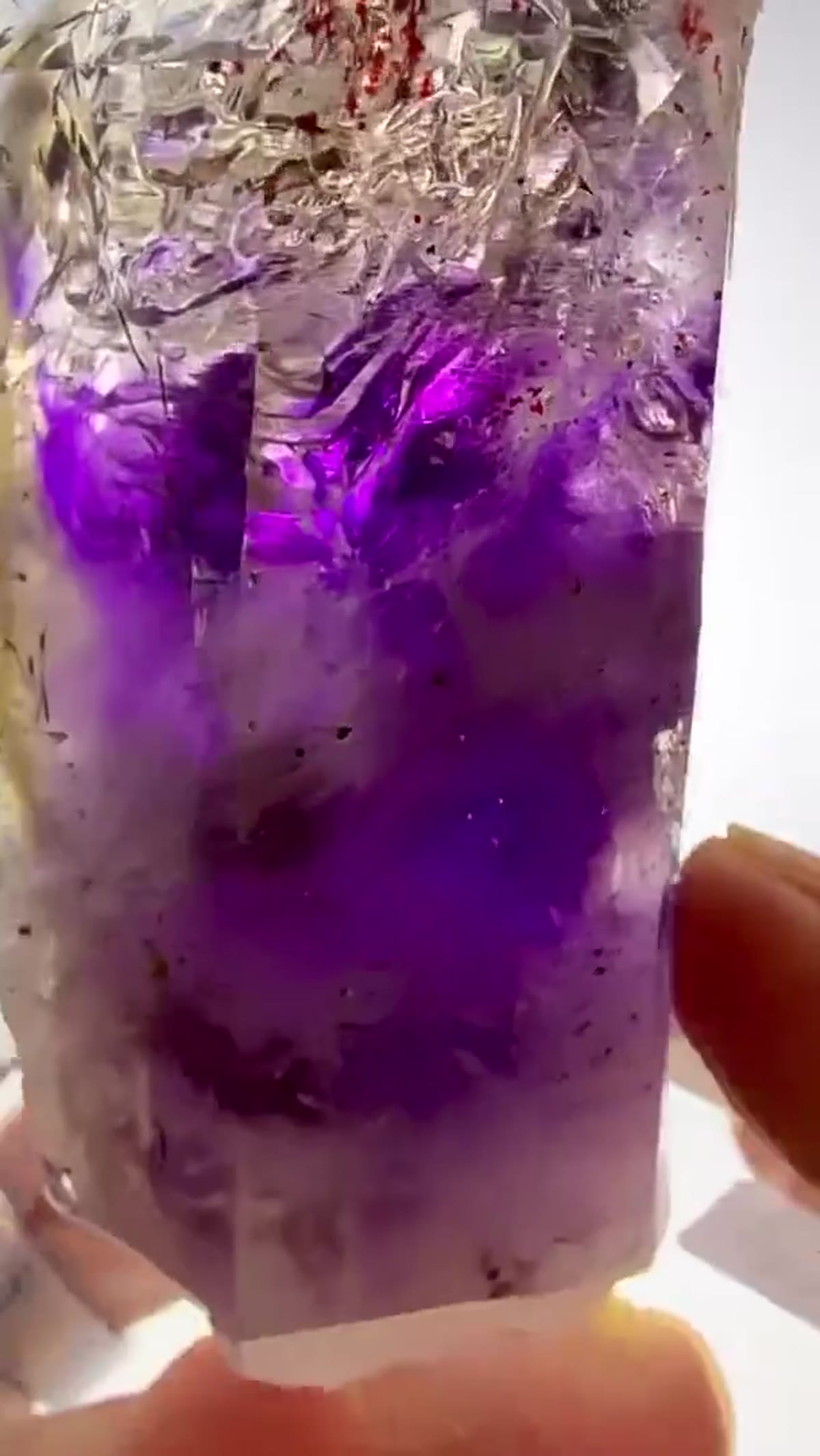 Amethyst Specimen from Streep Mine, Namibia, 134 g - view 2