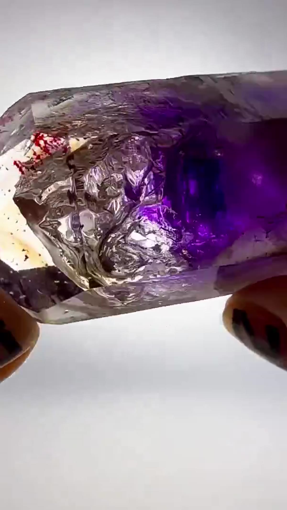 Amethyst Specimen from Streep Mine, Namibia, 134 g - view 3