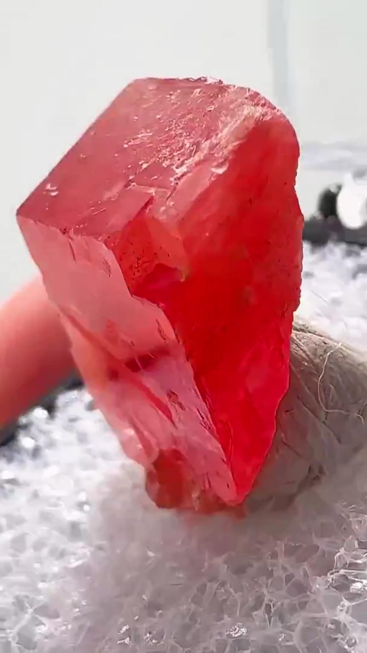 Rhodochrosite Specimen: Sweet Home - view 2