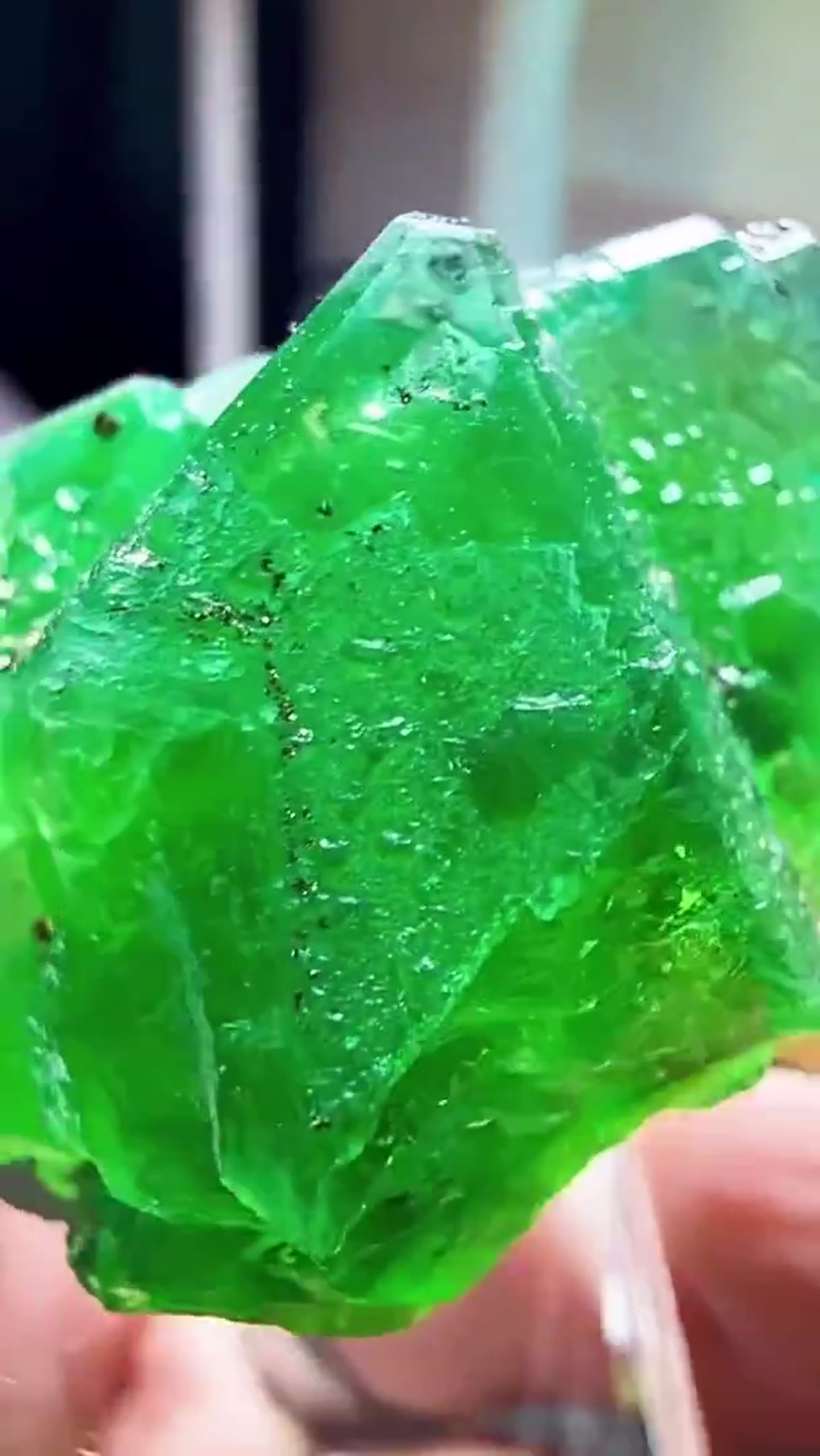 Fluorite Specimen from Illinois, USA: Peruvian Fluorite - view 3
