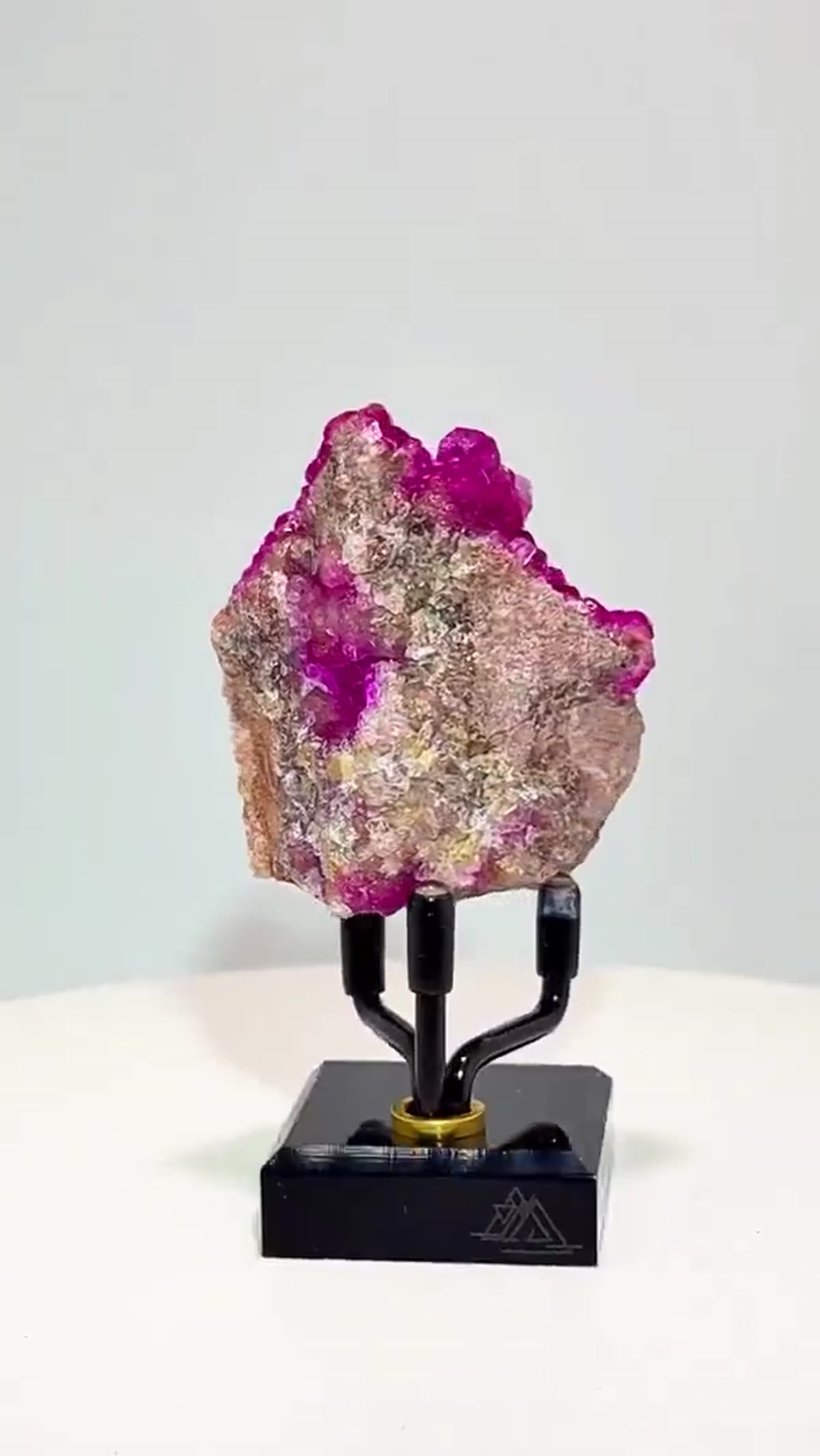 Calcite Specimen: Cobalt Color on Another Level - view 2